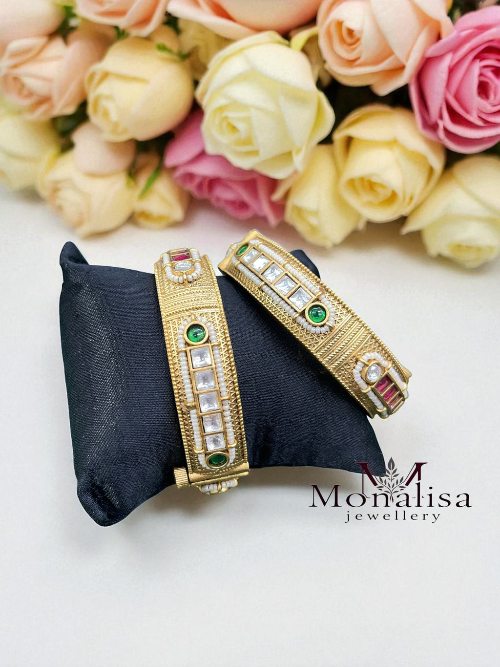 Lisha Antique Designer Bangles