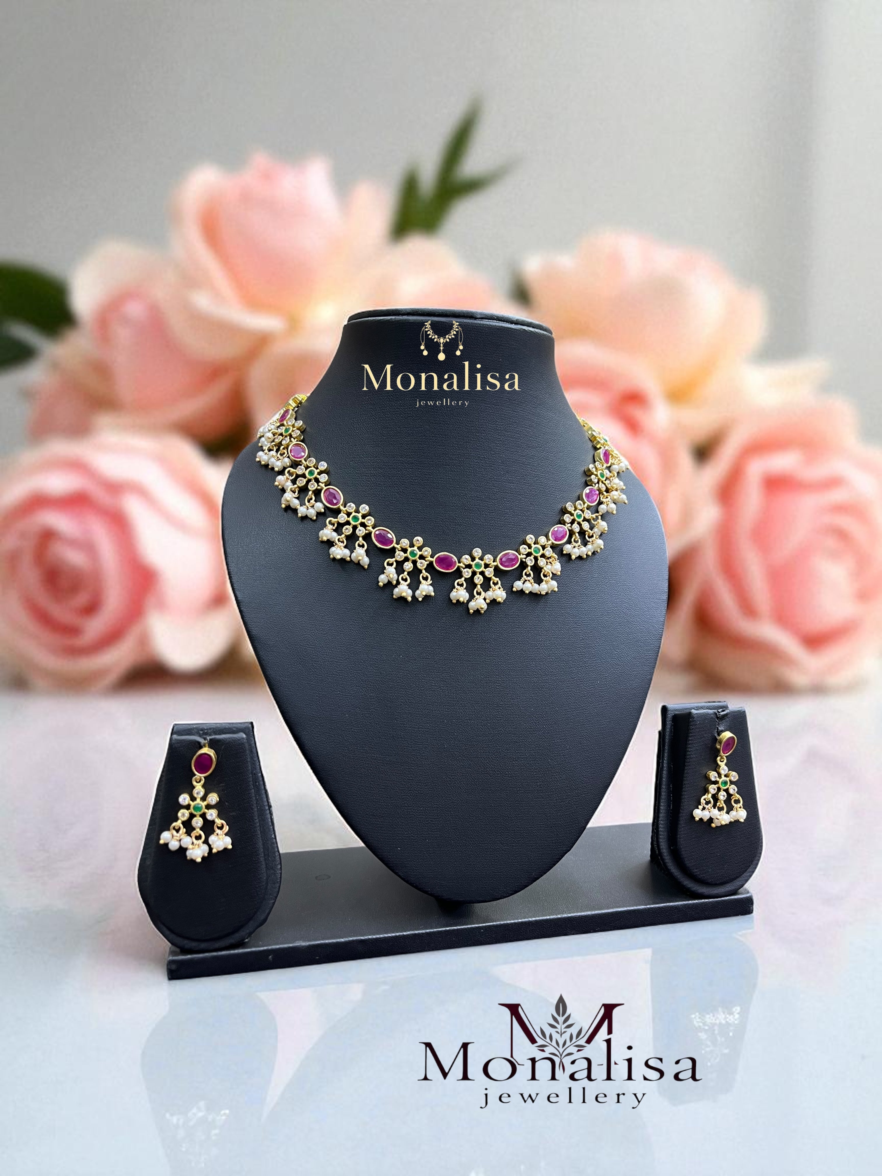 Mira Antique Designer Necklace Set