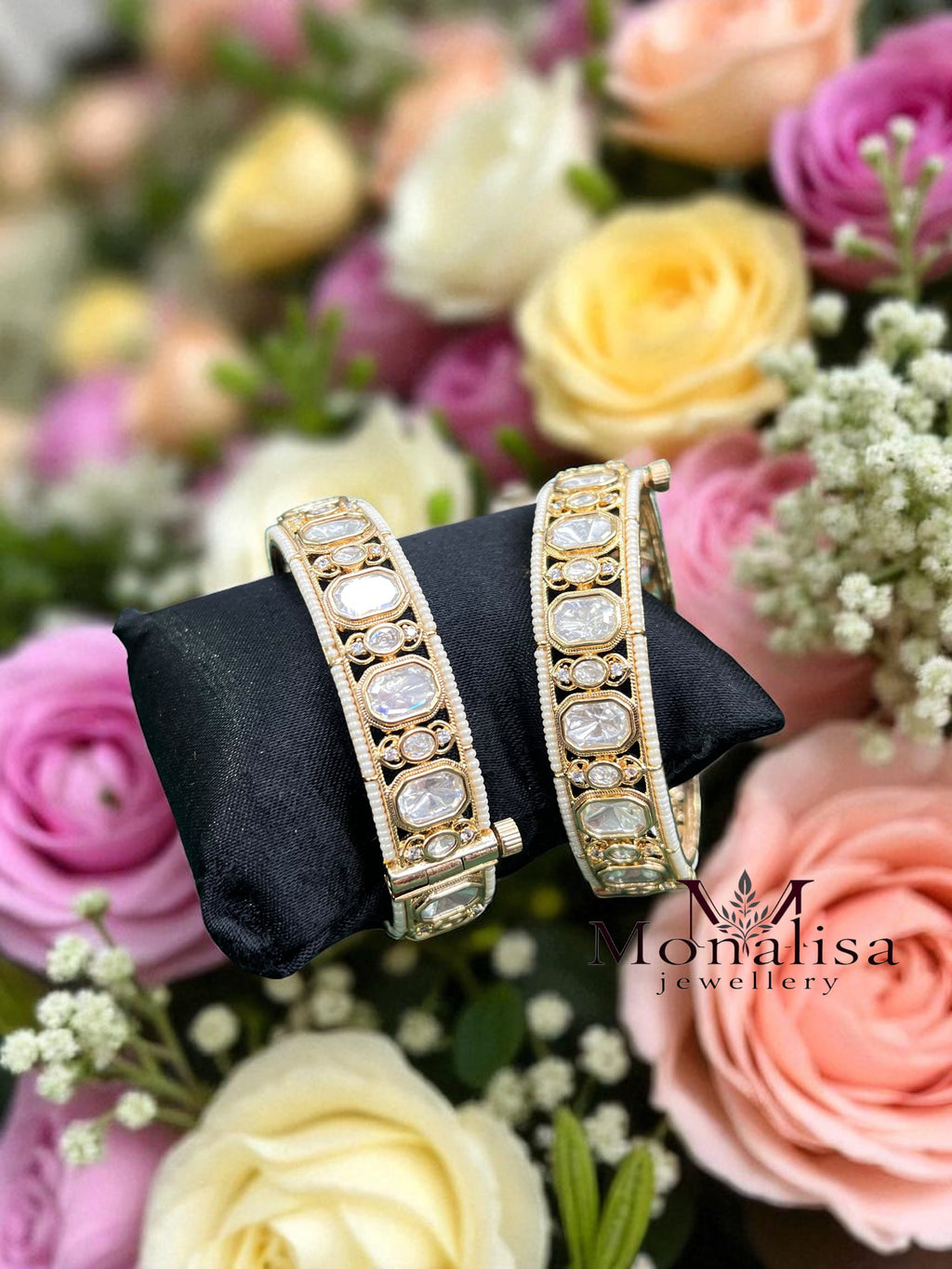 Prerna Polki Designer Bangles