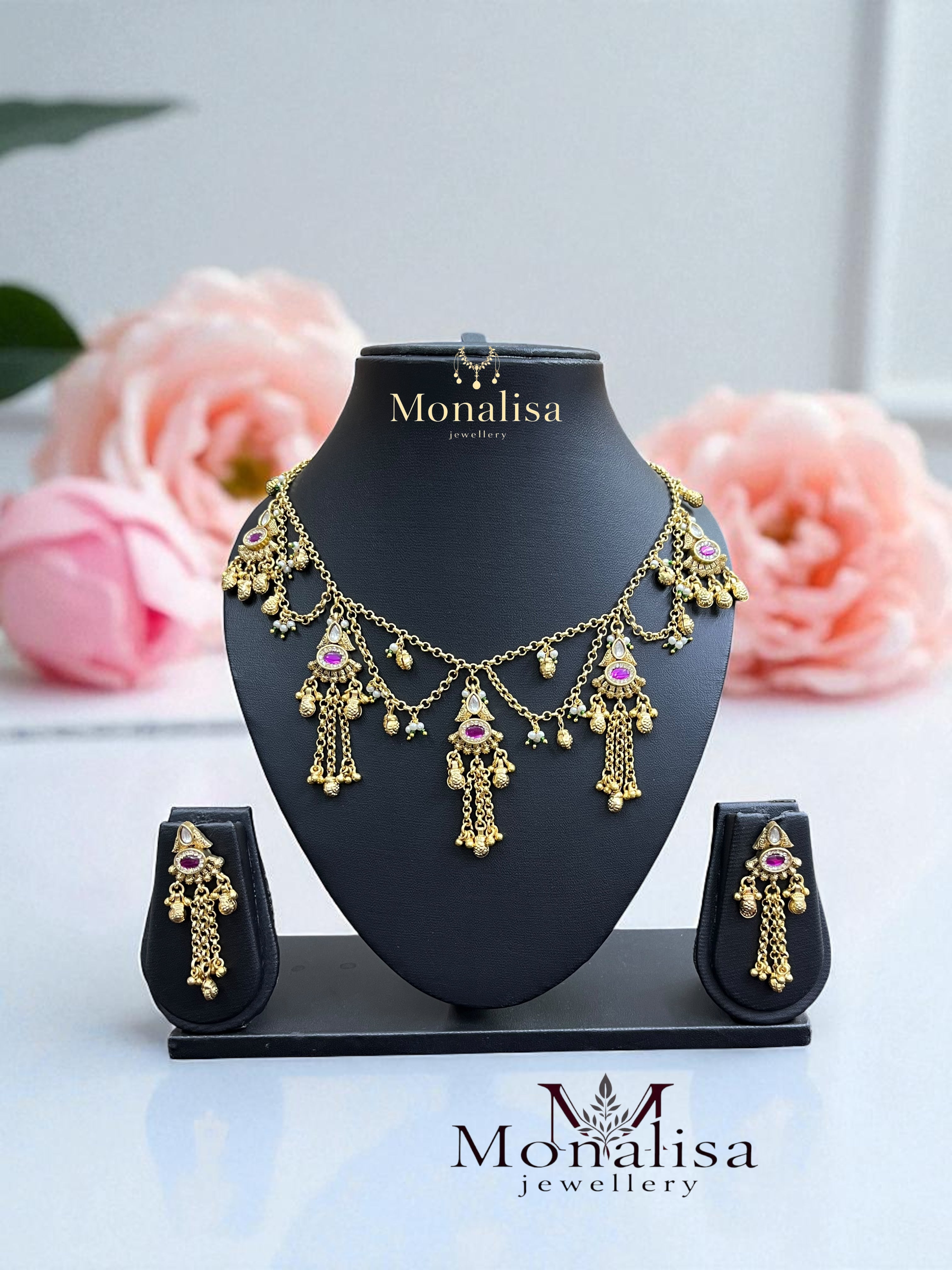 Kadama Antique Designer Necklace Set