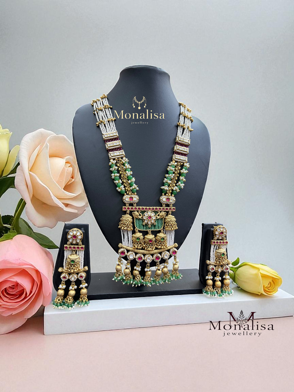 Biva Antique Designer Long Necklace