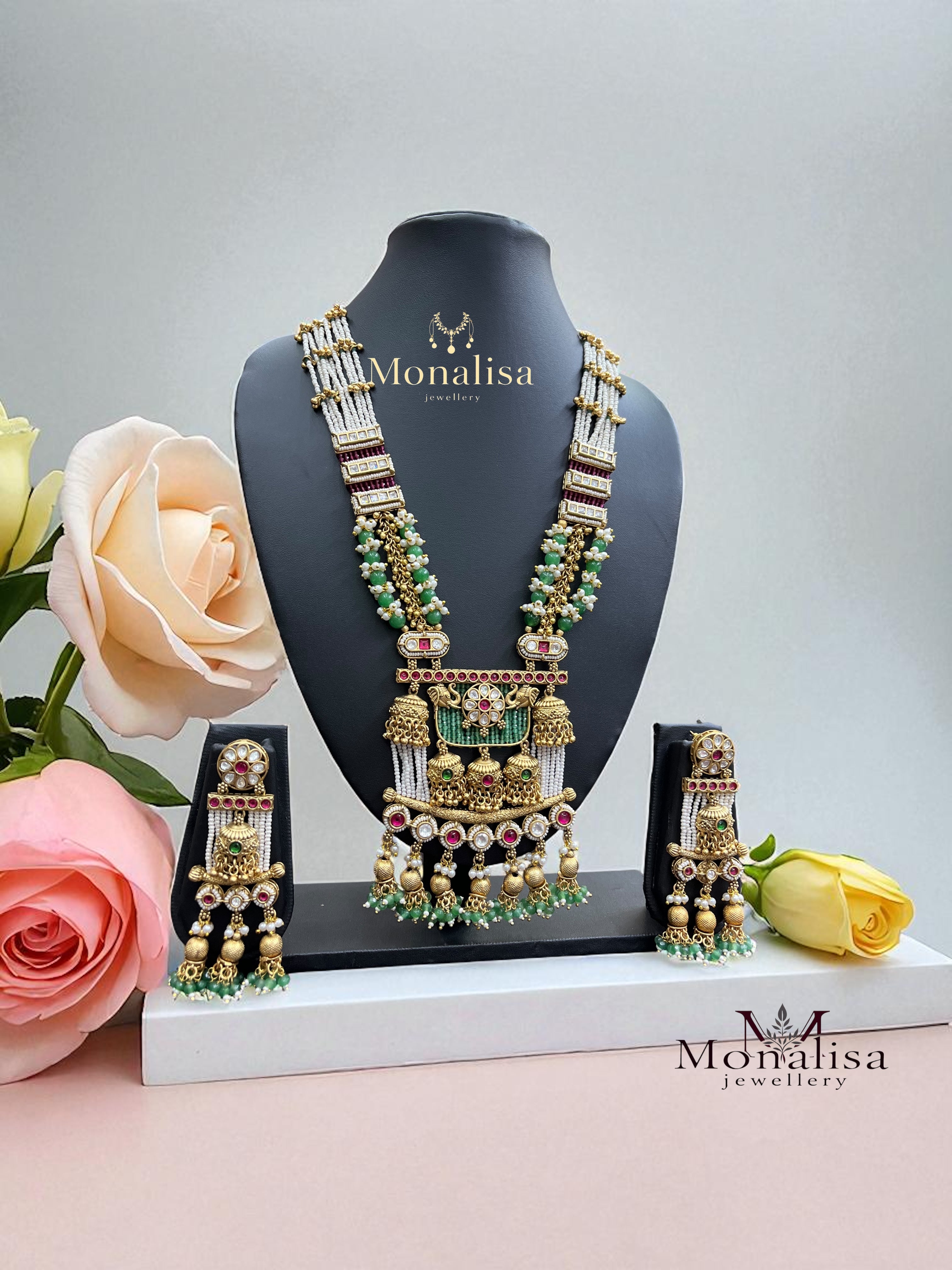 Biva Antique Designer Long Necklace