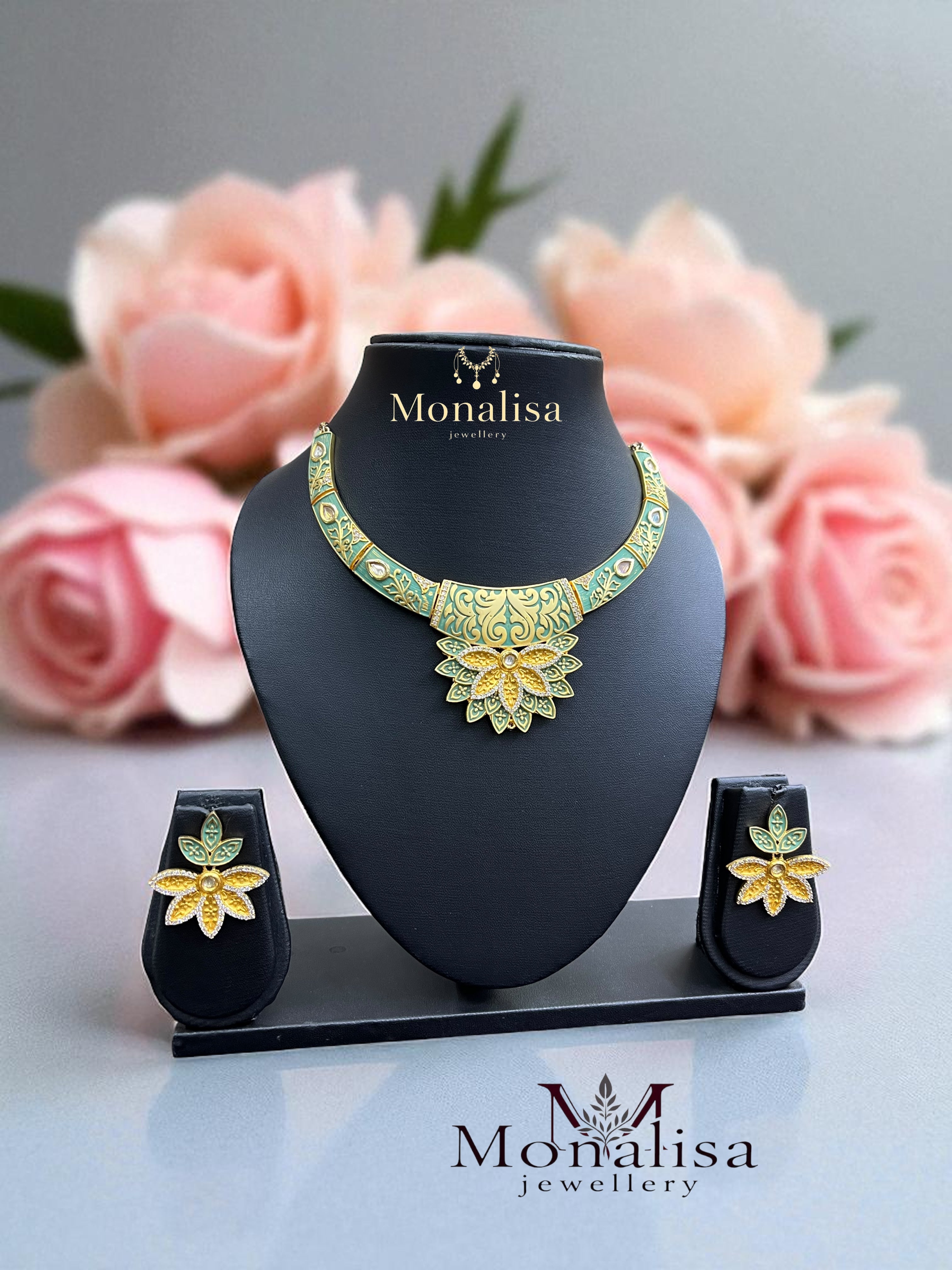 Deebsari Antique Designer Necklace Set
