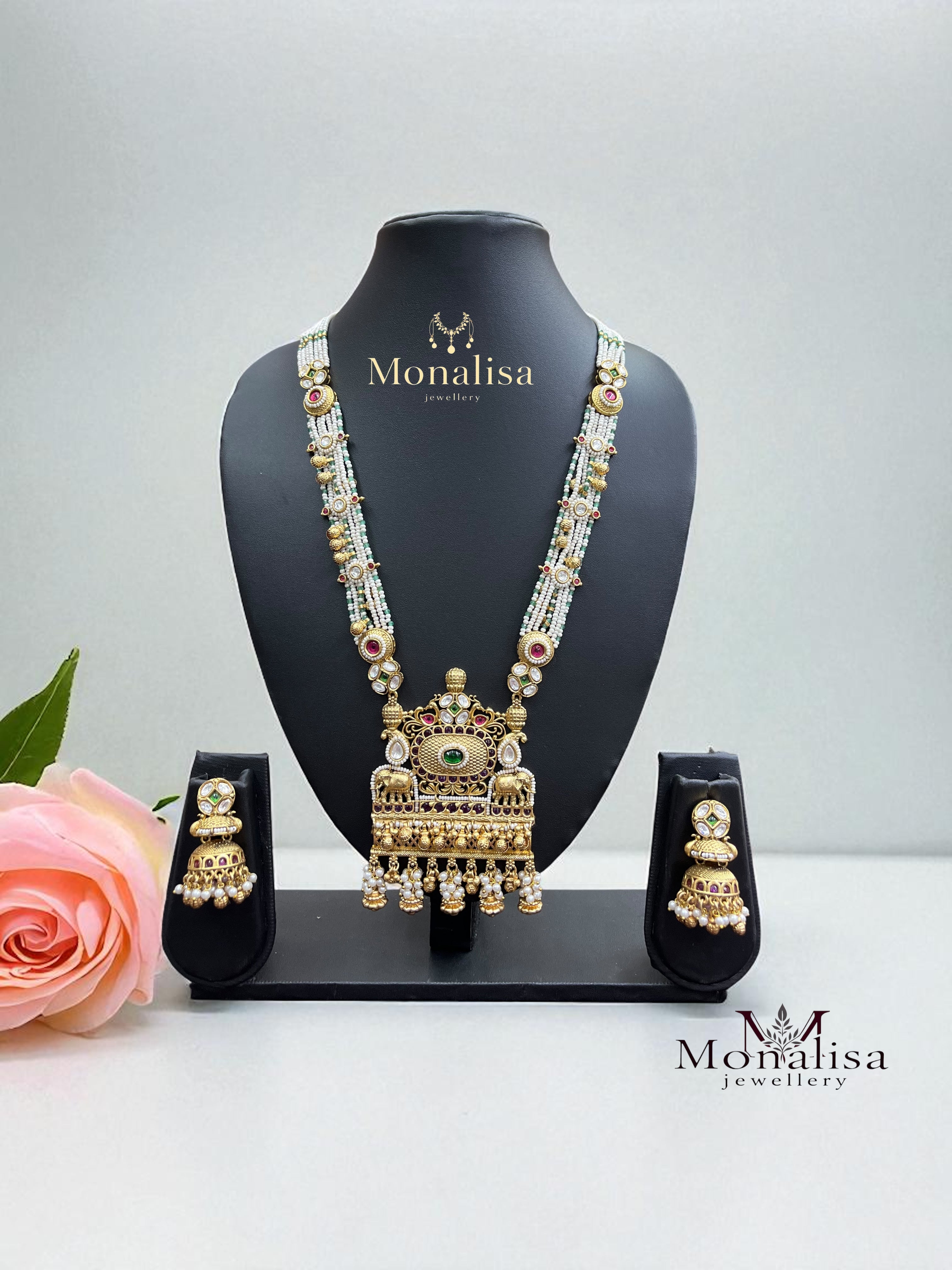 Chira Antique Designer Long Necklace