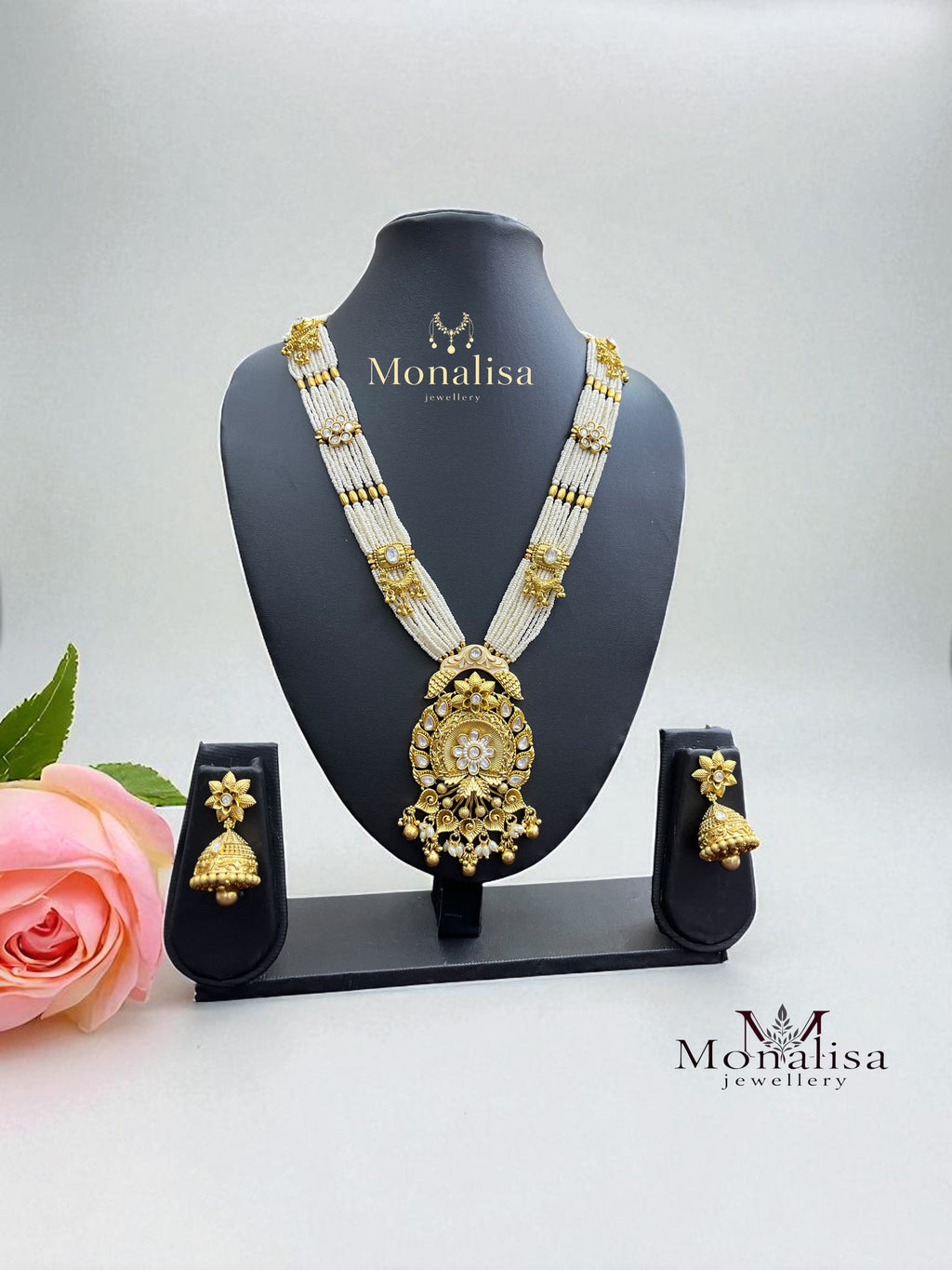 Pinakni Antique Designer Long Necklace