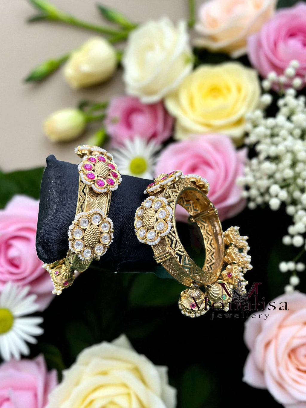 Gaurika Jhumki Antique Designer Bangles