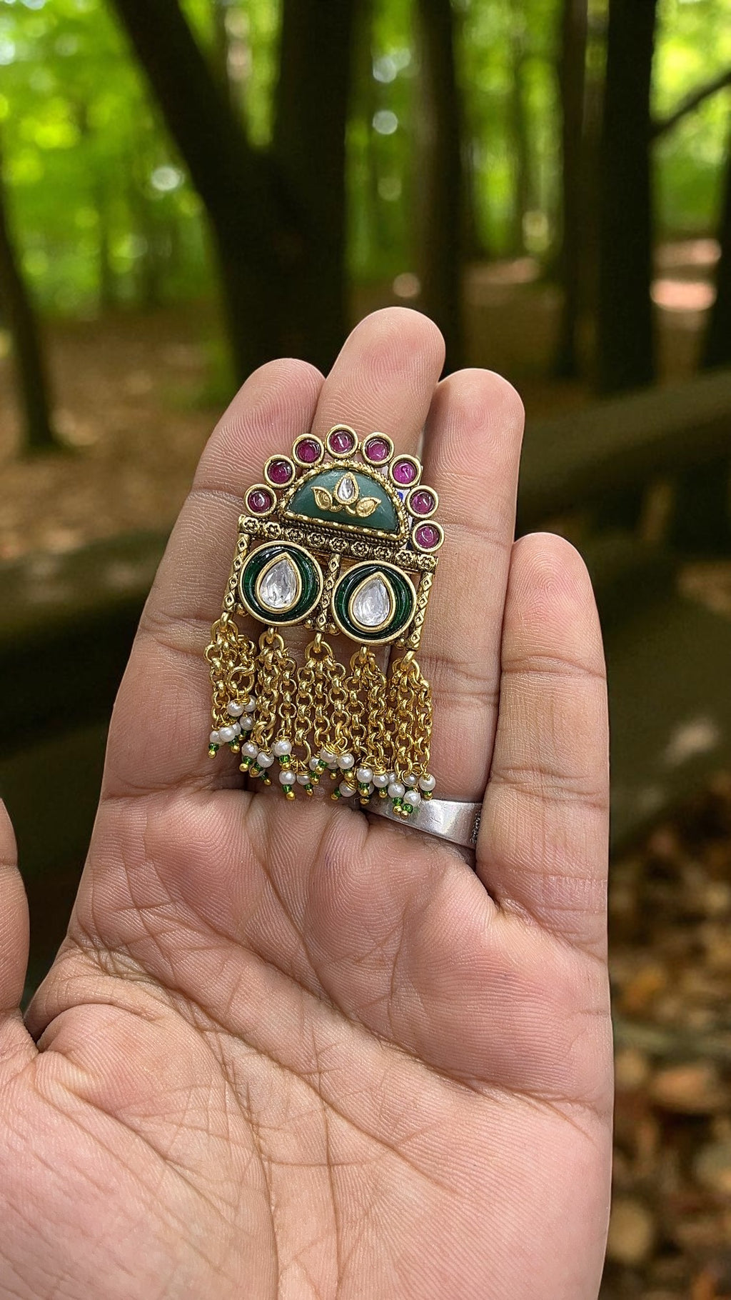 Khushi Antique Designer Ring