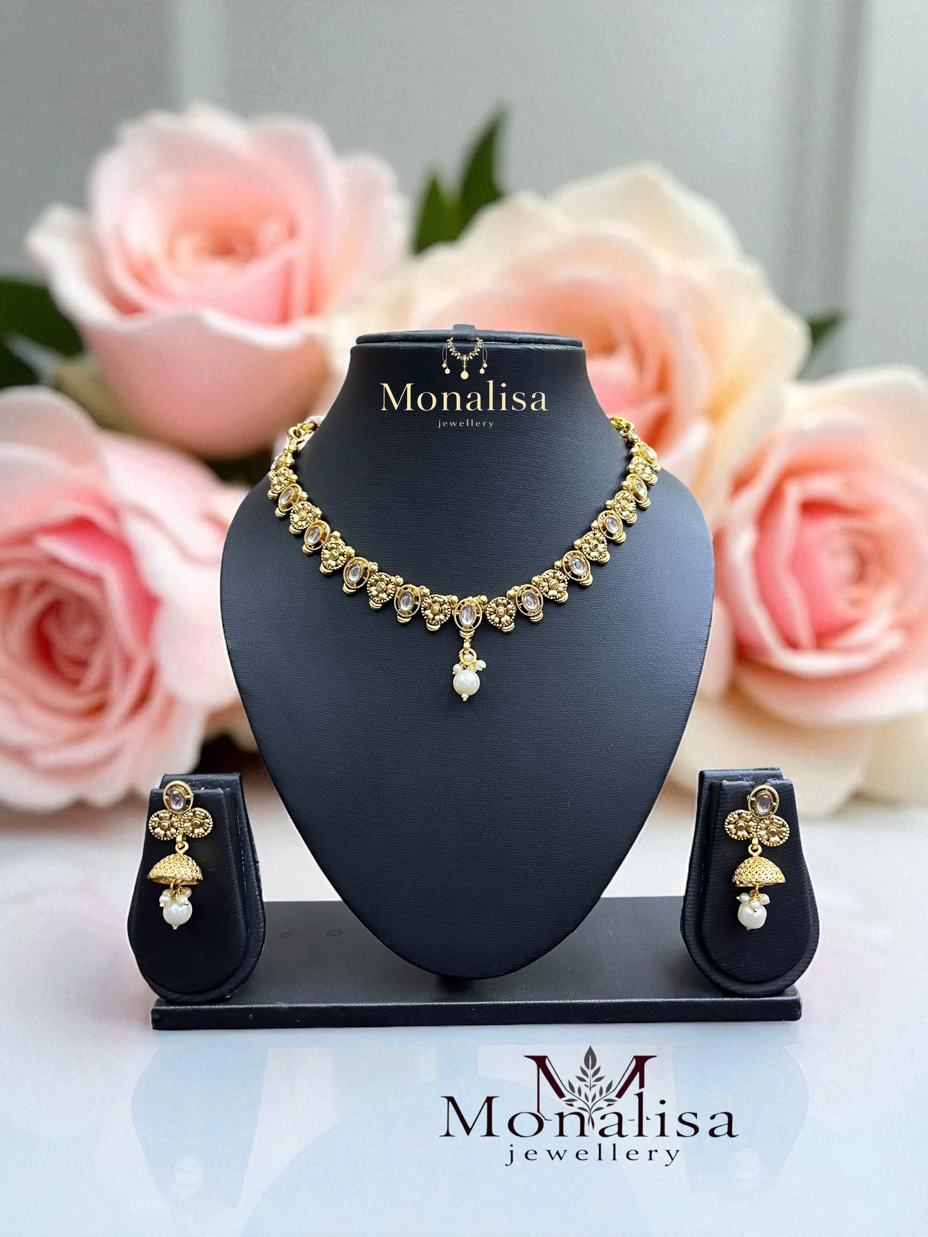 Chalama Antique Designer Necklace Set