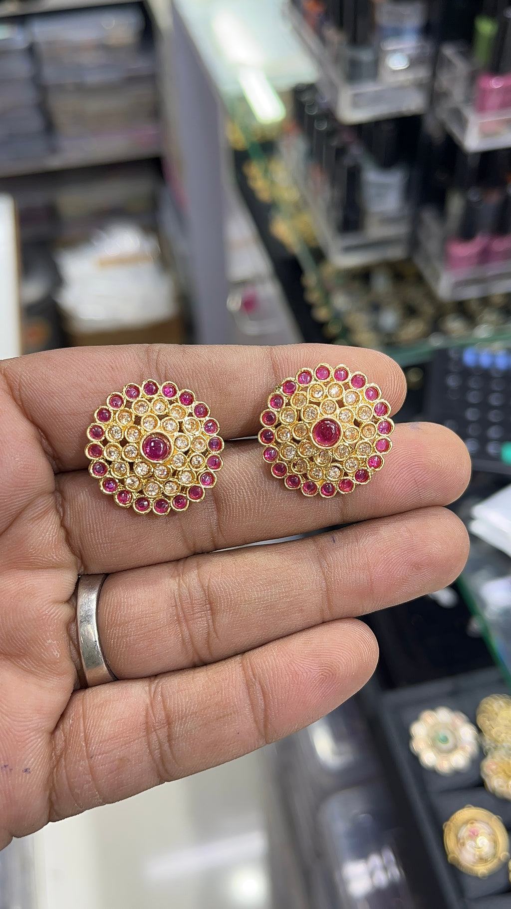 Jisha pink Antique Designer Choker Set