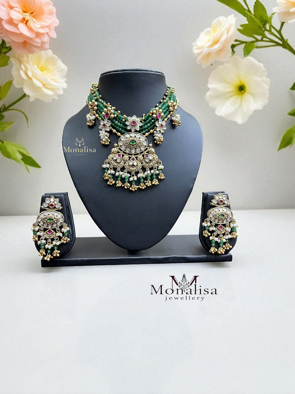 Poorva Antique Designer Necklace Set