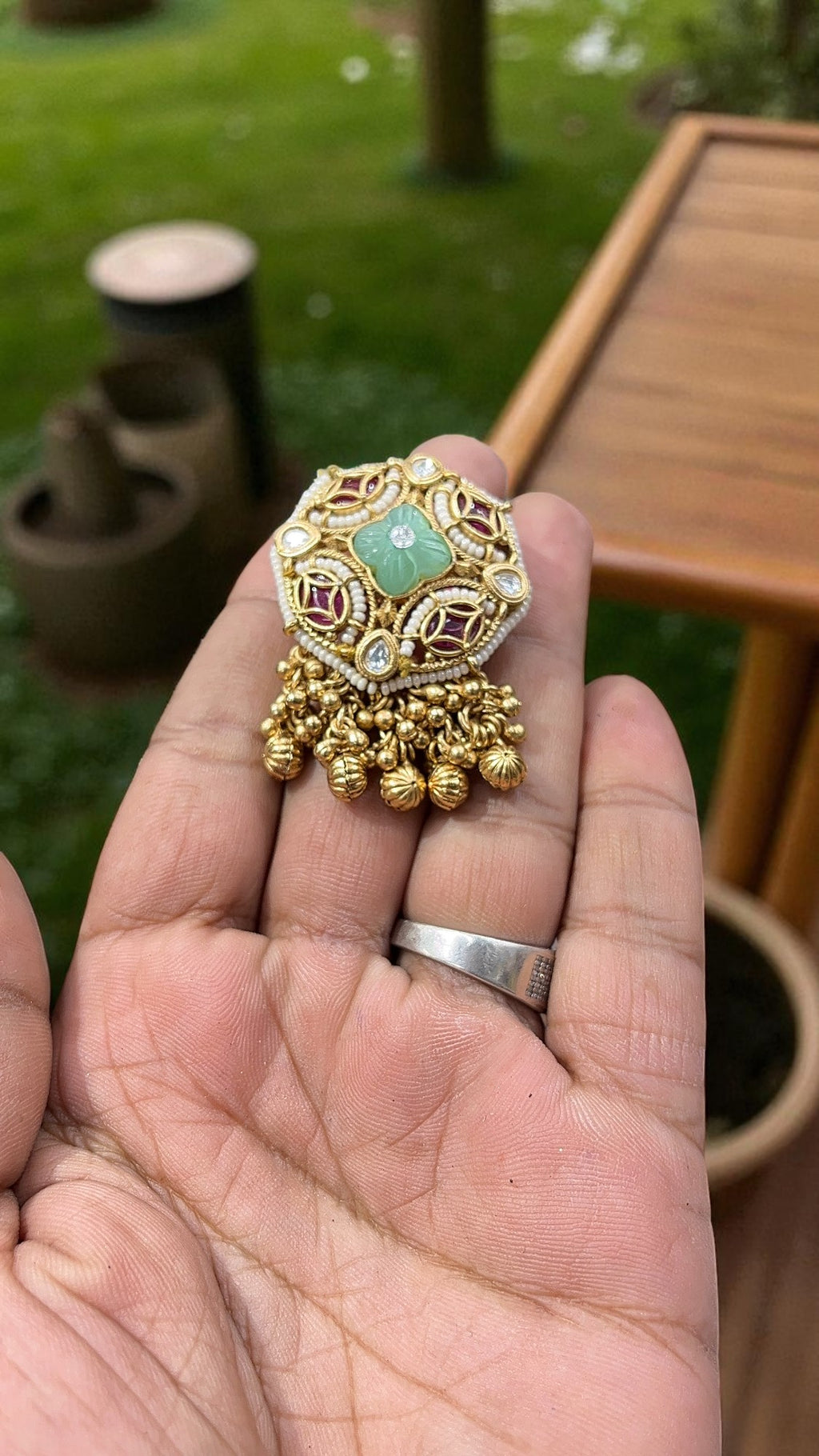 Parthavi Antique Designer Ring