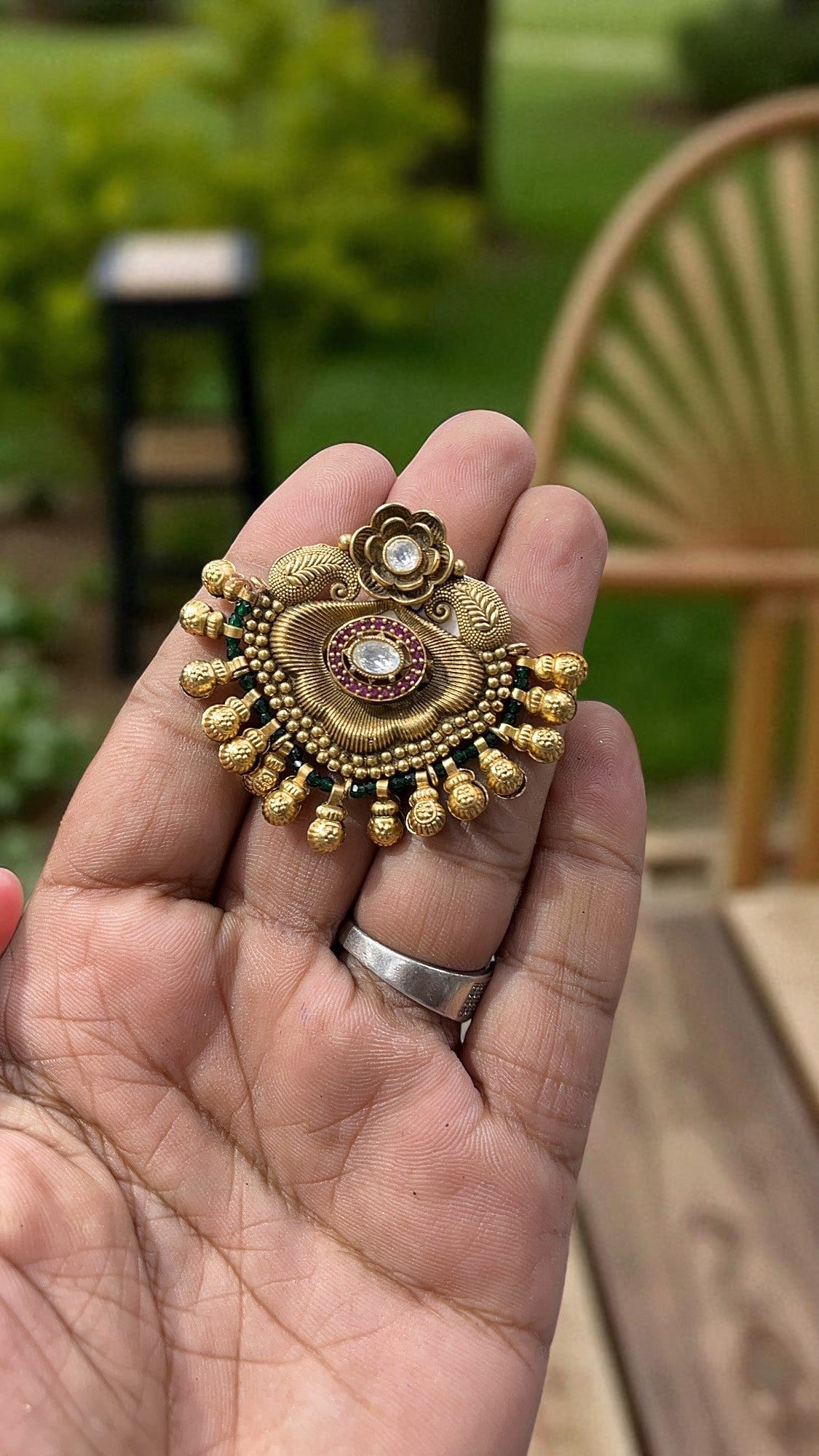 Shrika Antique Designer Ring