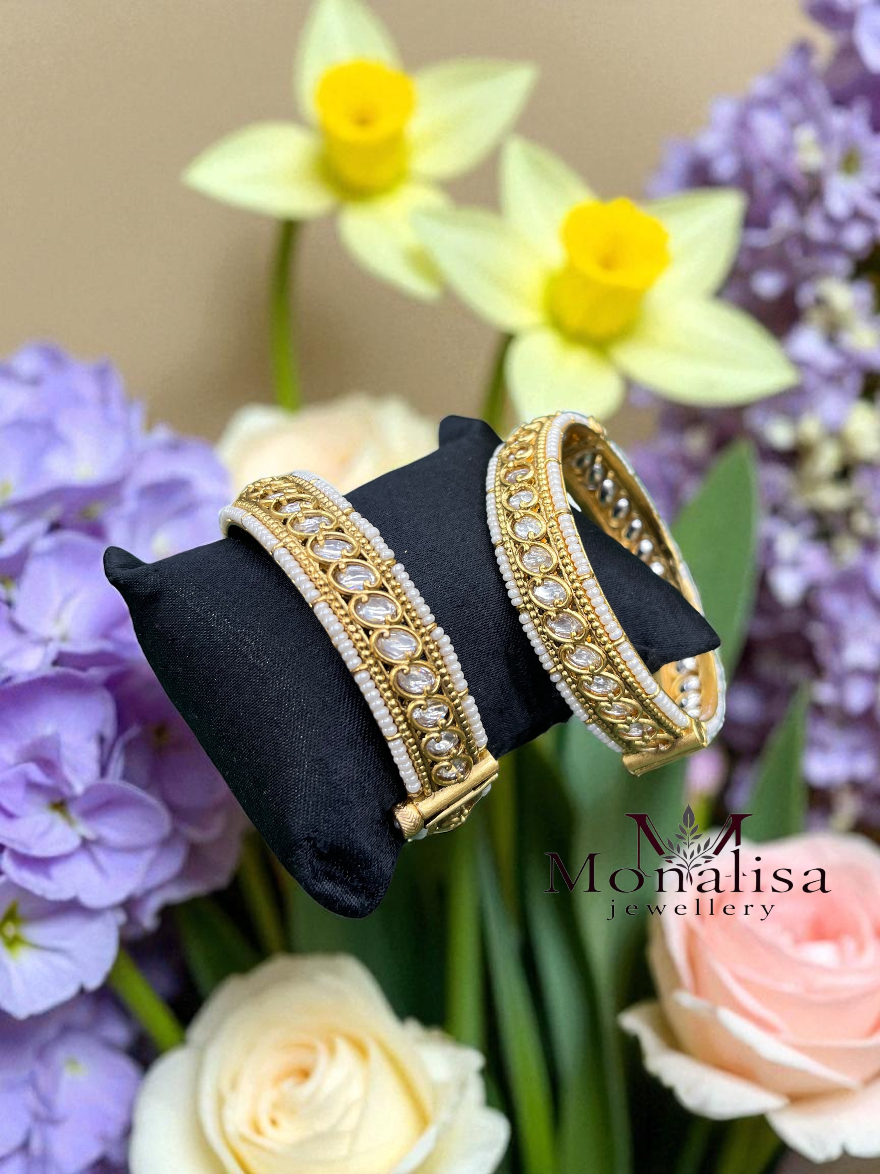 Ritu Polki Designer Bangles