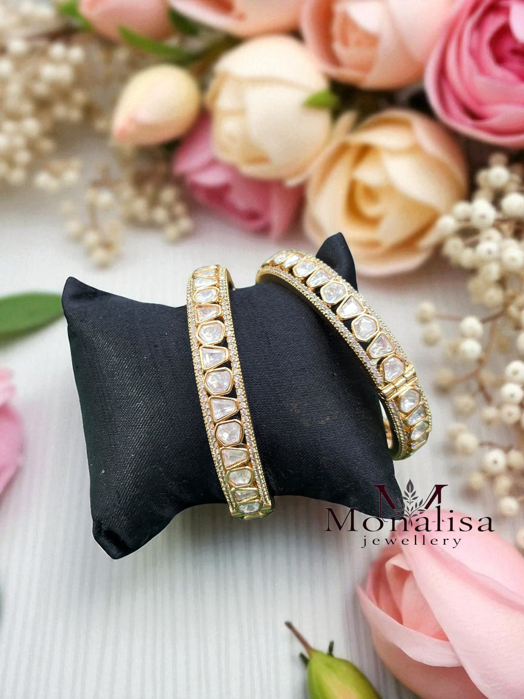 Chetana Polki Designer Bangles