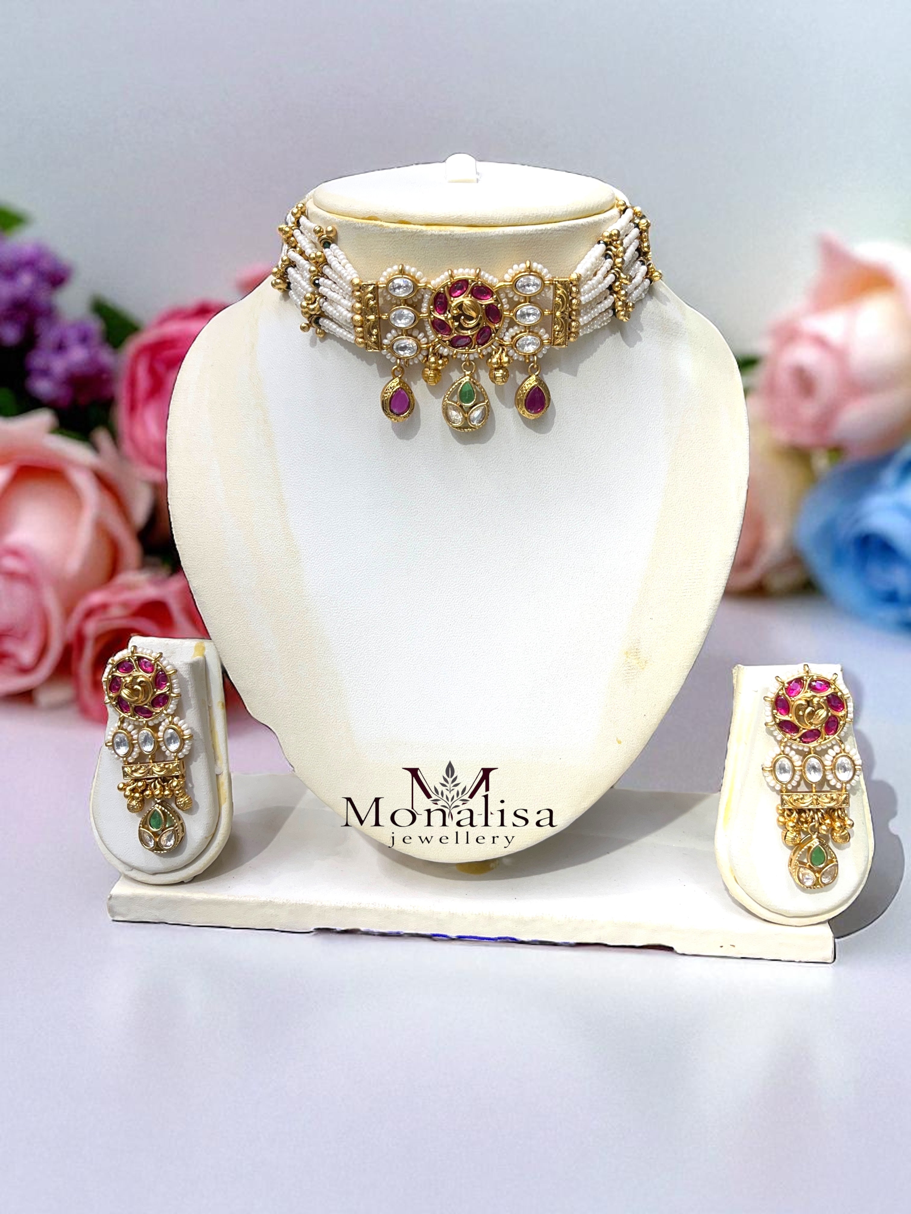 Kashvi Antique Designer Choker Set