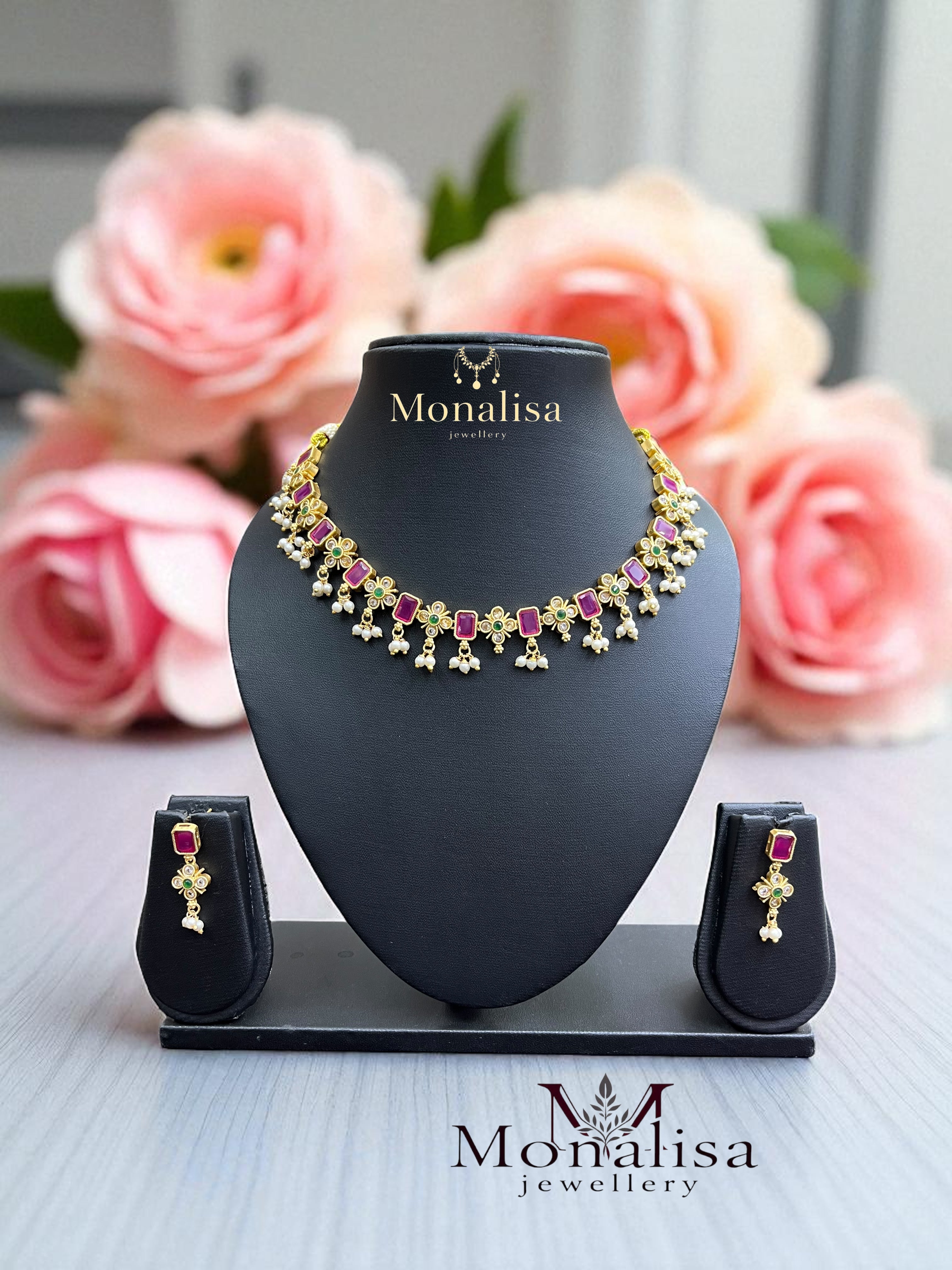 Mimansha Antique Designer Necklace Set