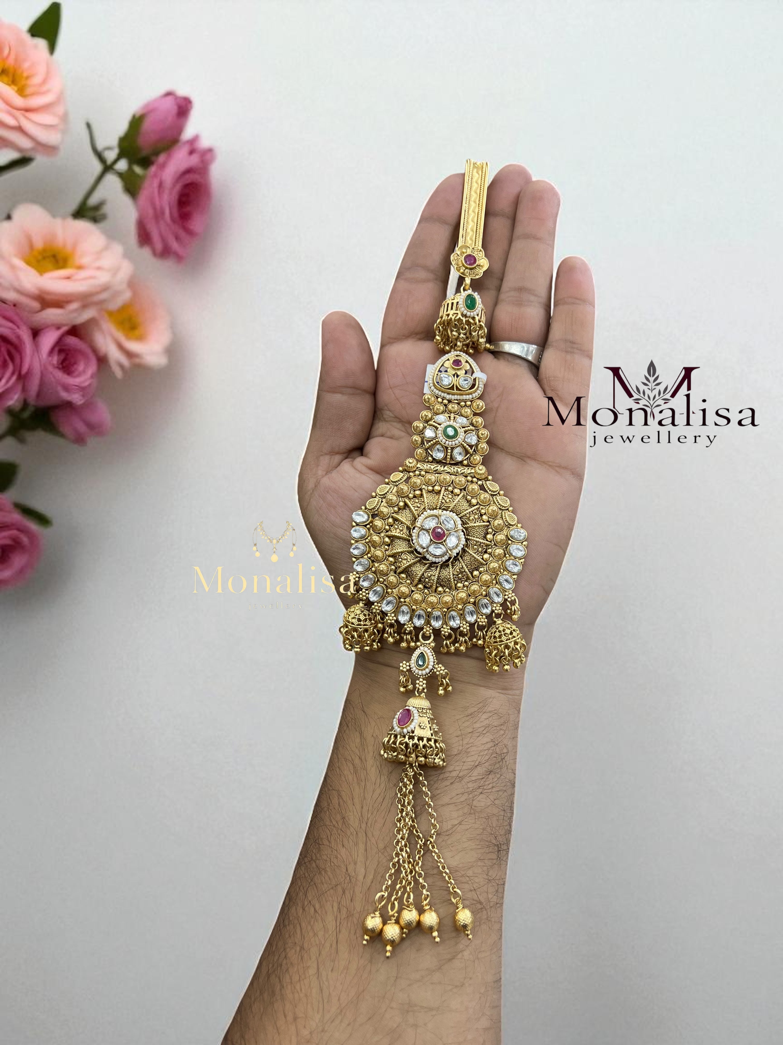 Bahula Antique Designer Challa