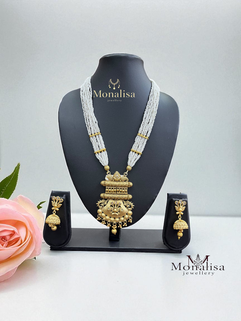 Krupali Antique Designer Long Necklace