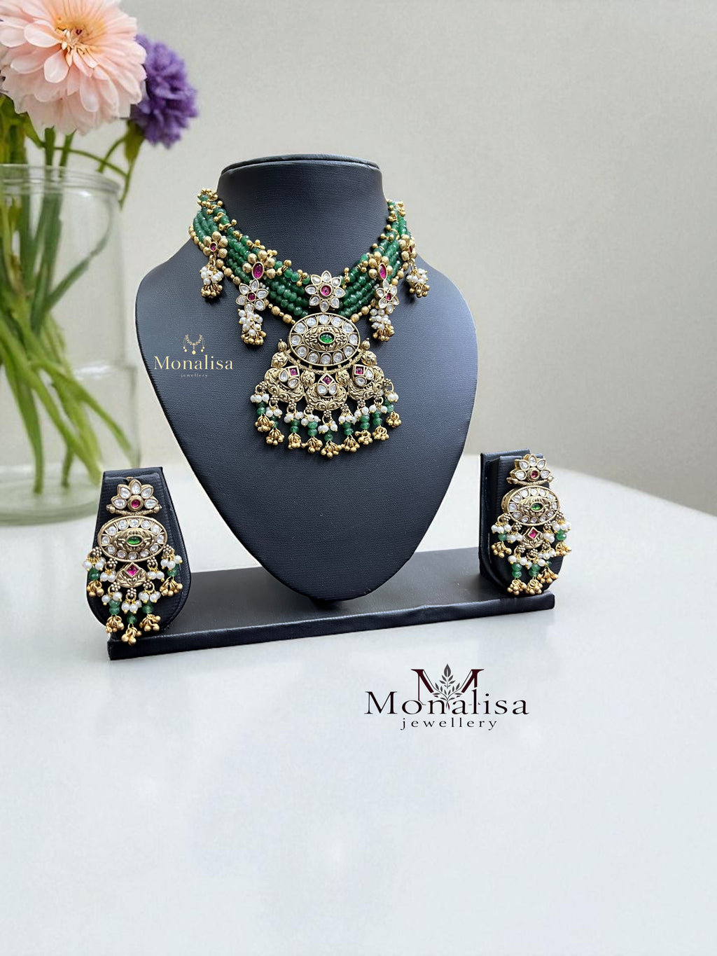 Poorva Antique Designer Necklace Set