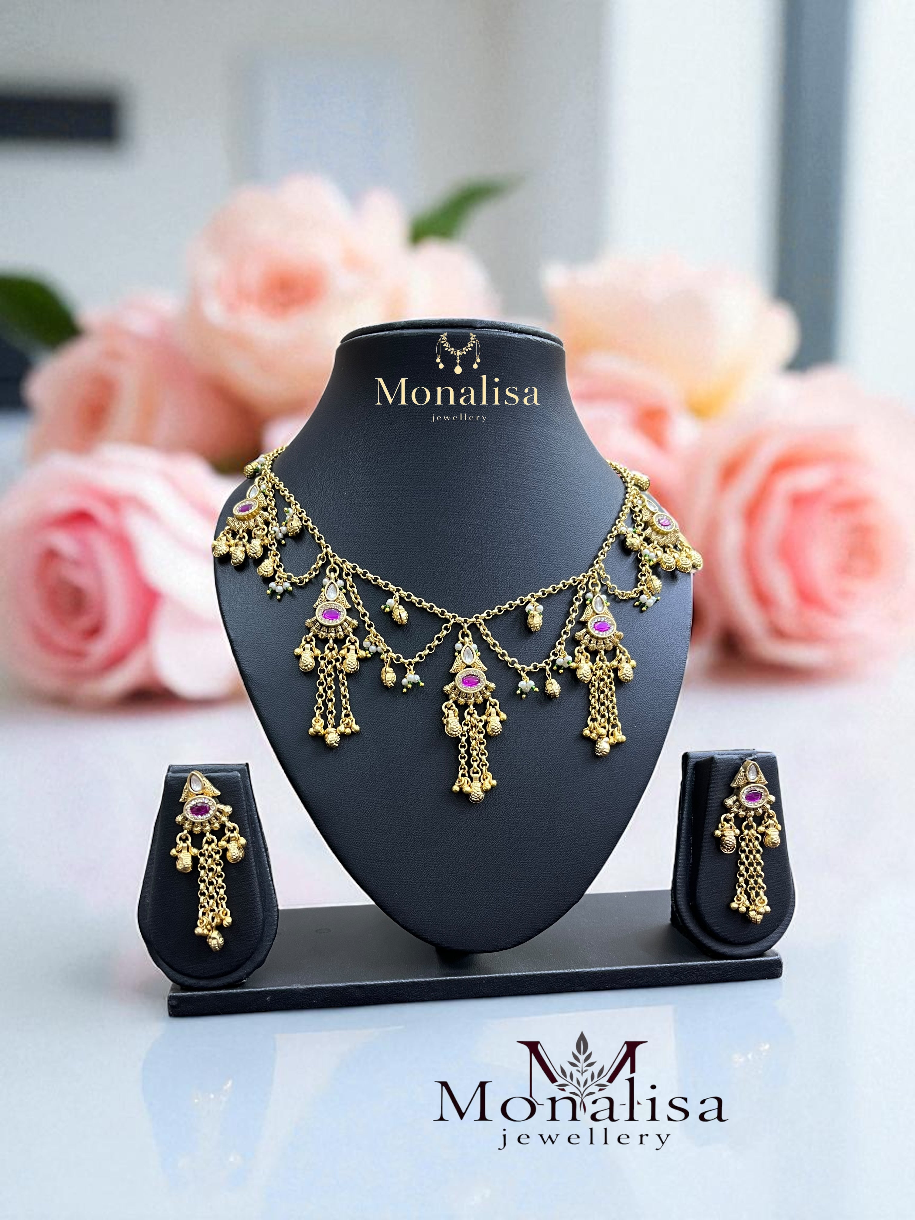 Kadama Antique Designer Necklace Set