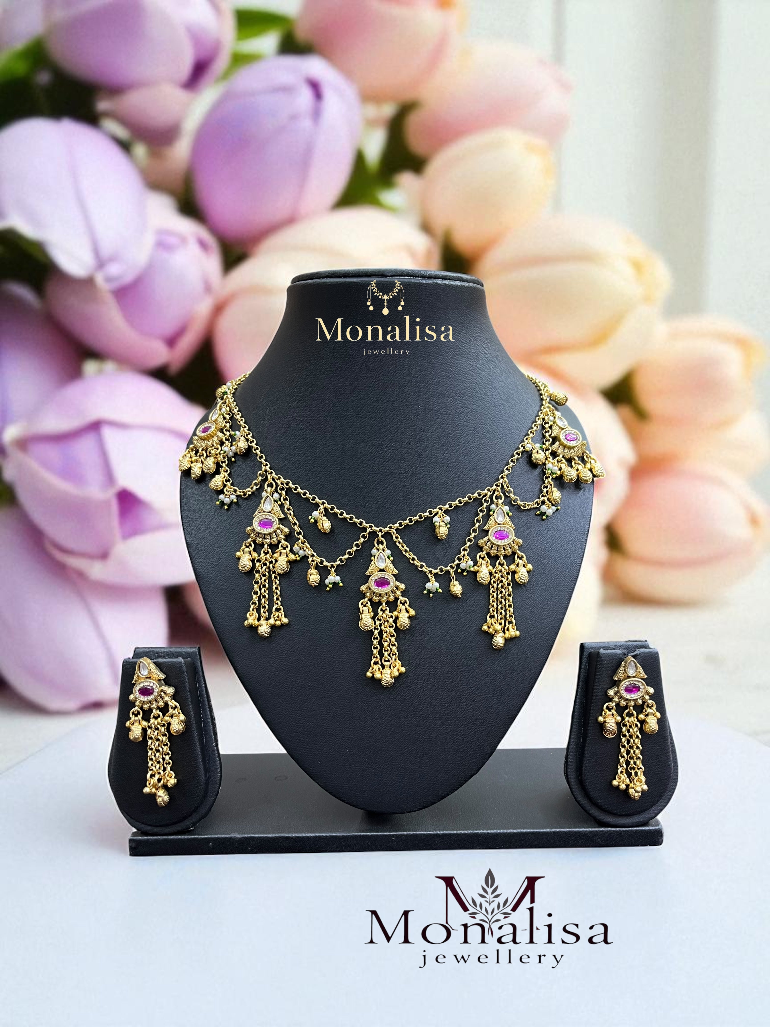 Kadama Antique Designer Necklace Set