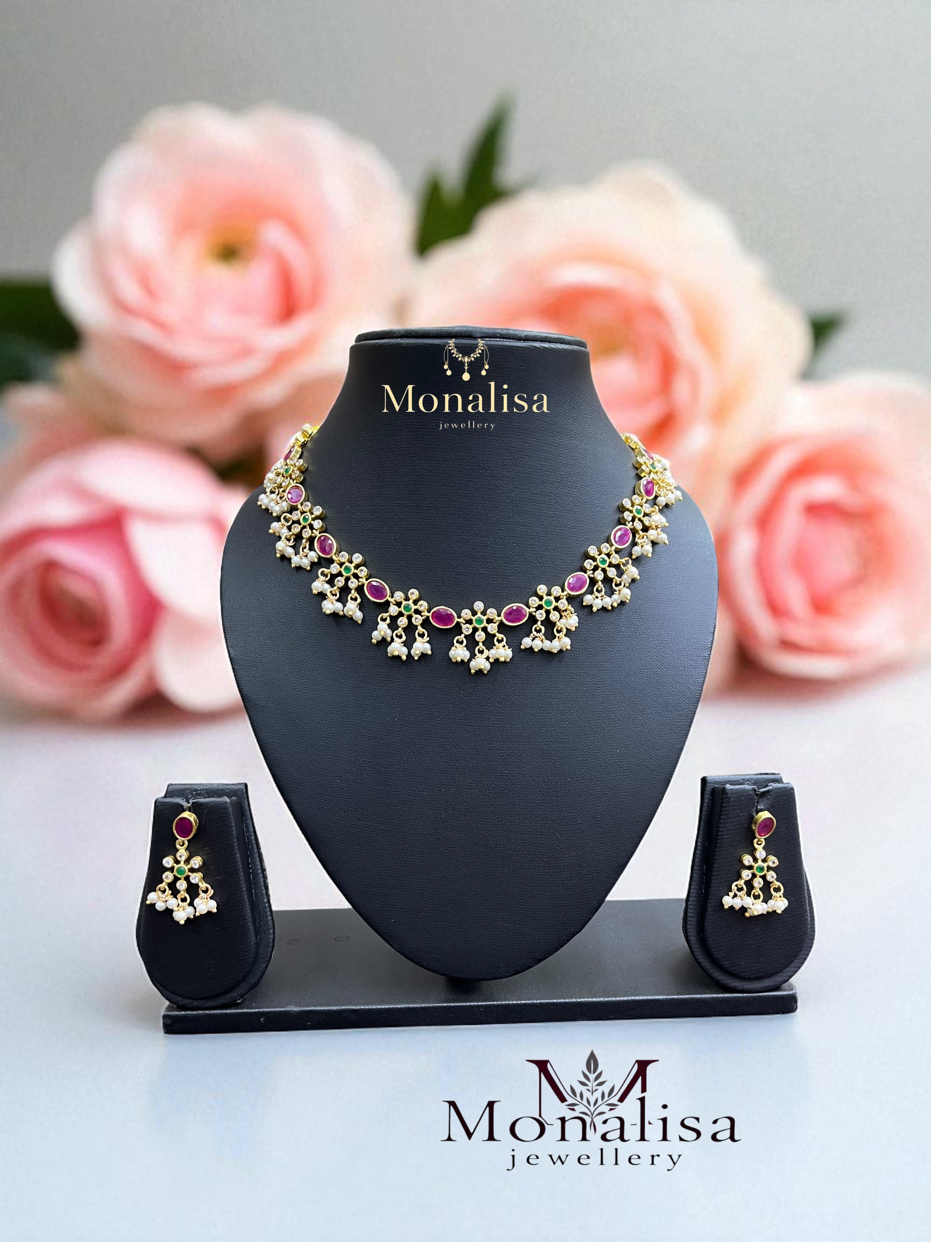 Mira Antique Designer Necklace Set
