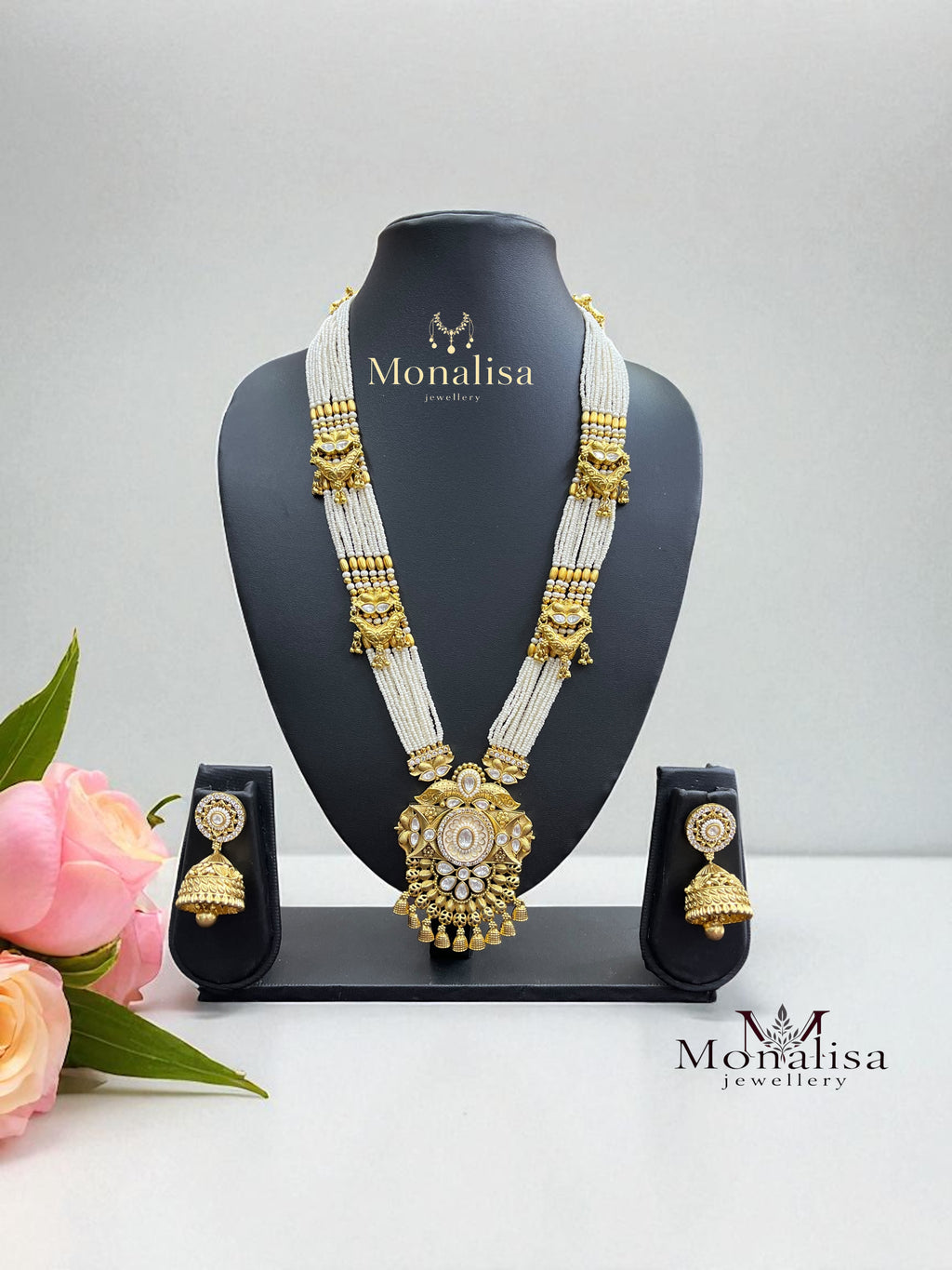 Kanyaka Antique Designer Long Necklace