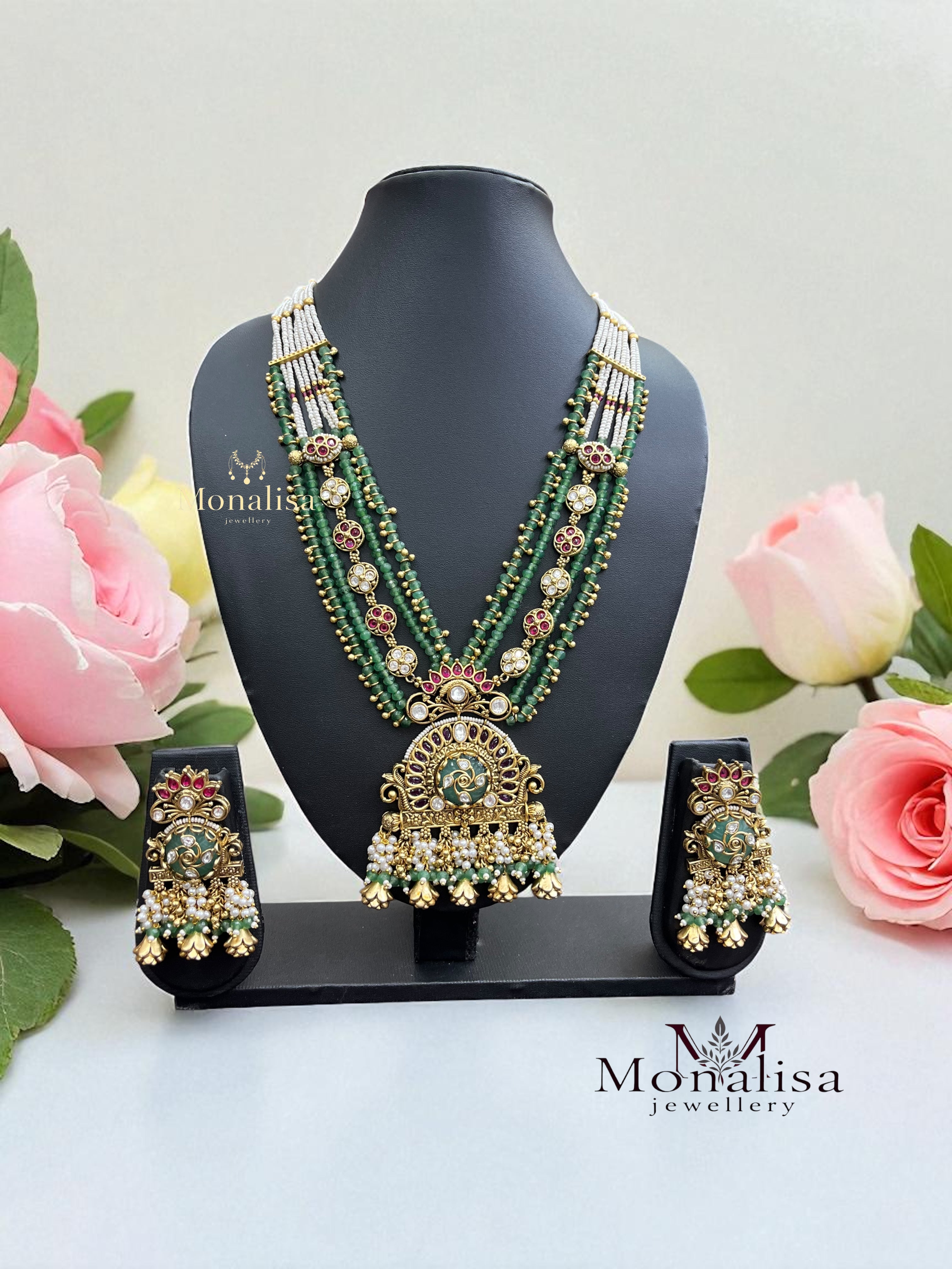 Bibha Antique Designer Long Necklace