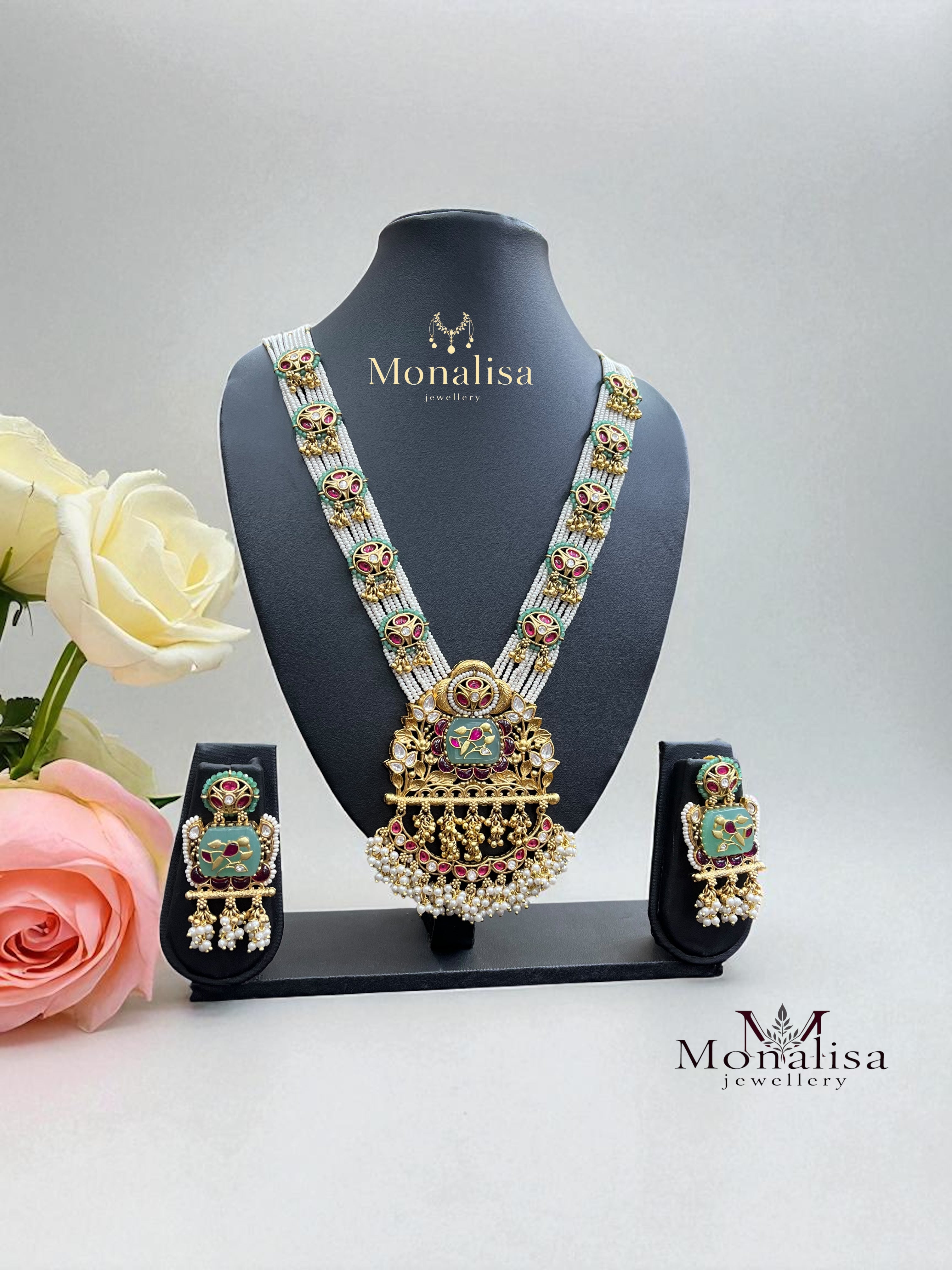 Leeya Antique Designer Long Necklace