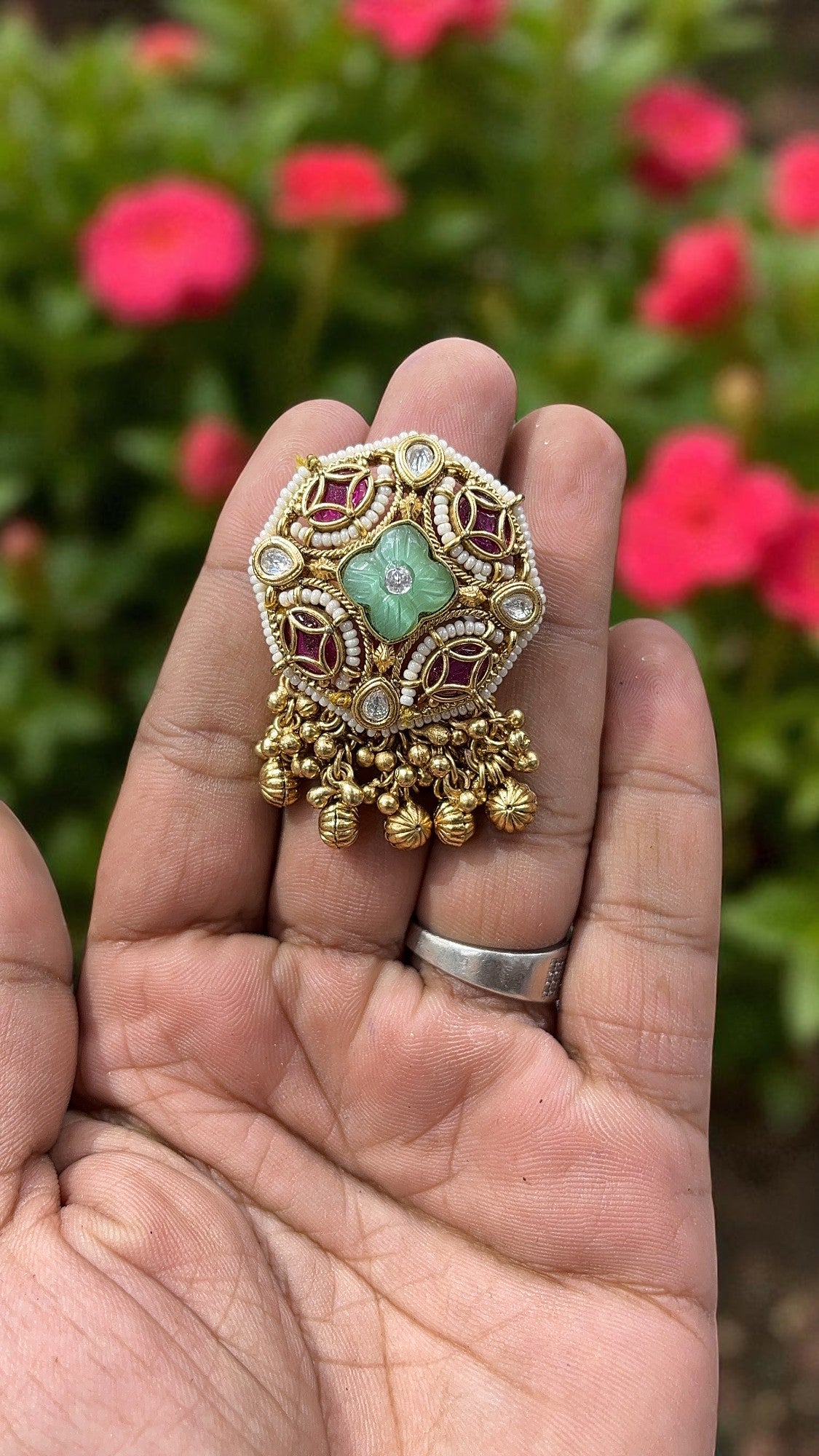 Parthavi Antique Designer Ring