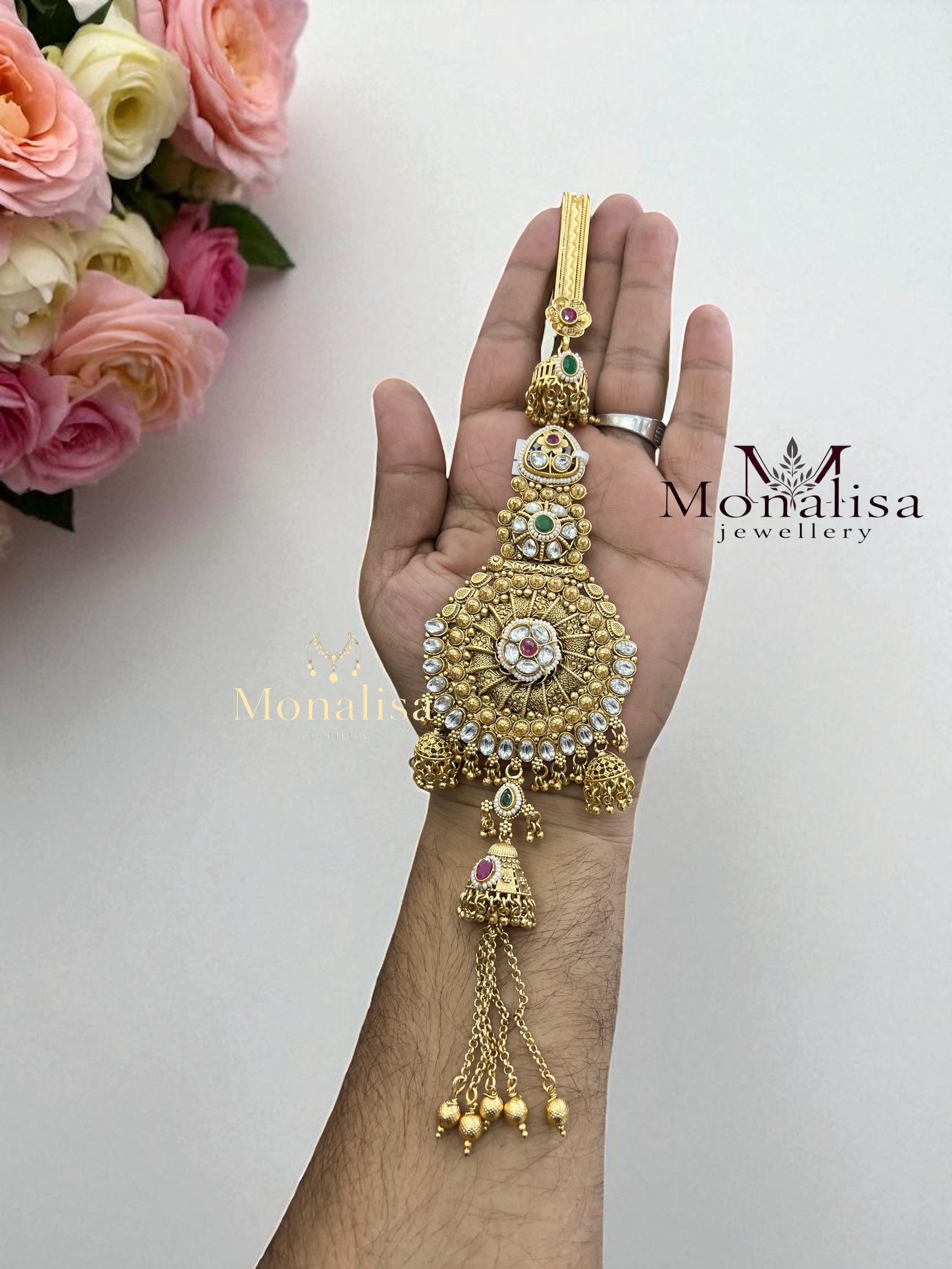 Bahula Antique Designer Challa