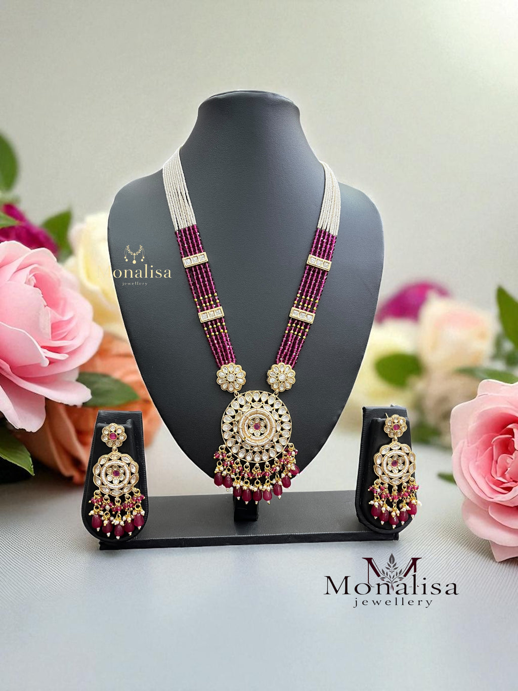 Vinsa Antique Designer Long Necklace