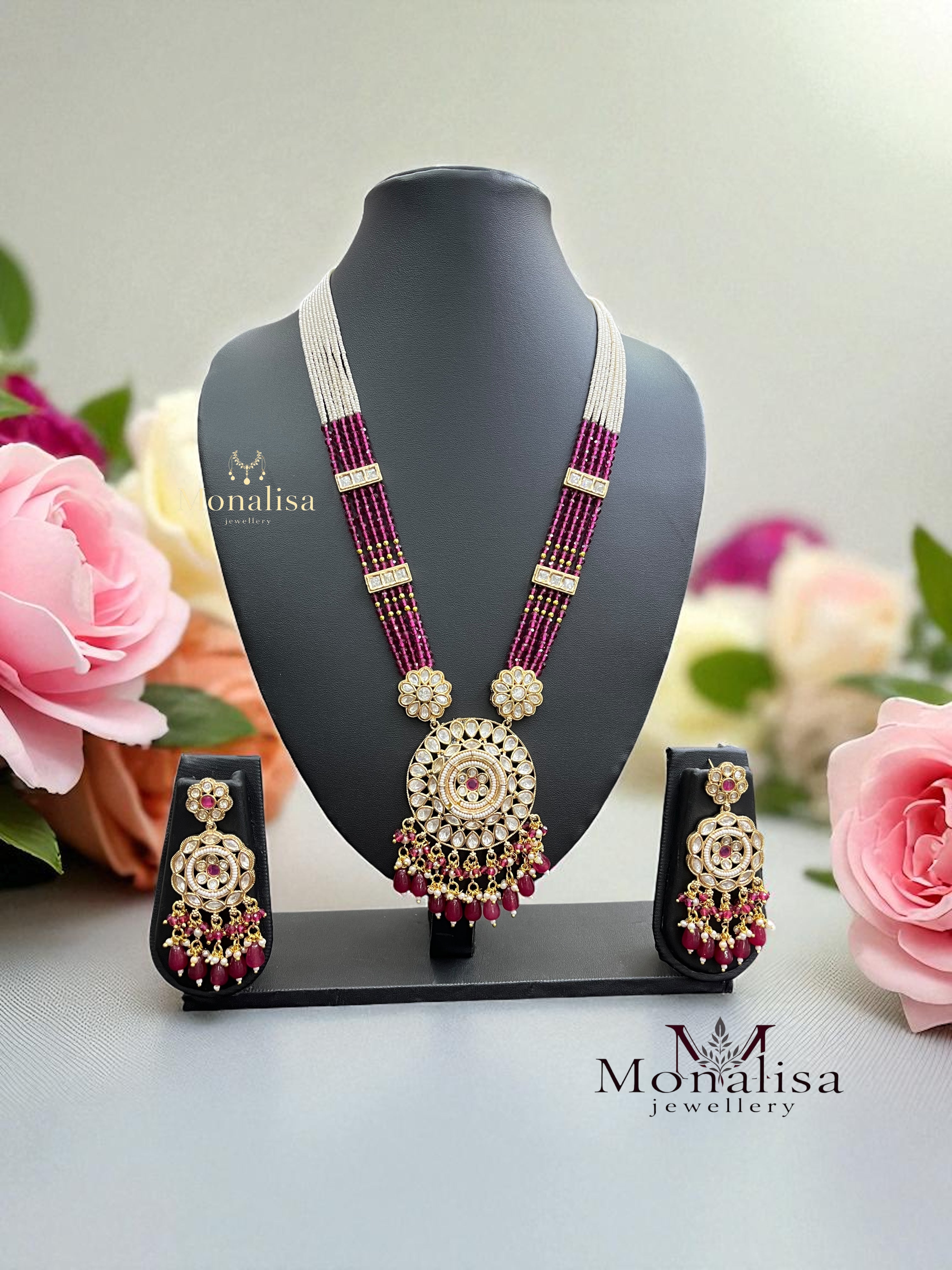 Vinsa Antique Designer Long Necklace