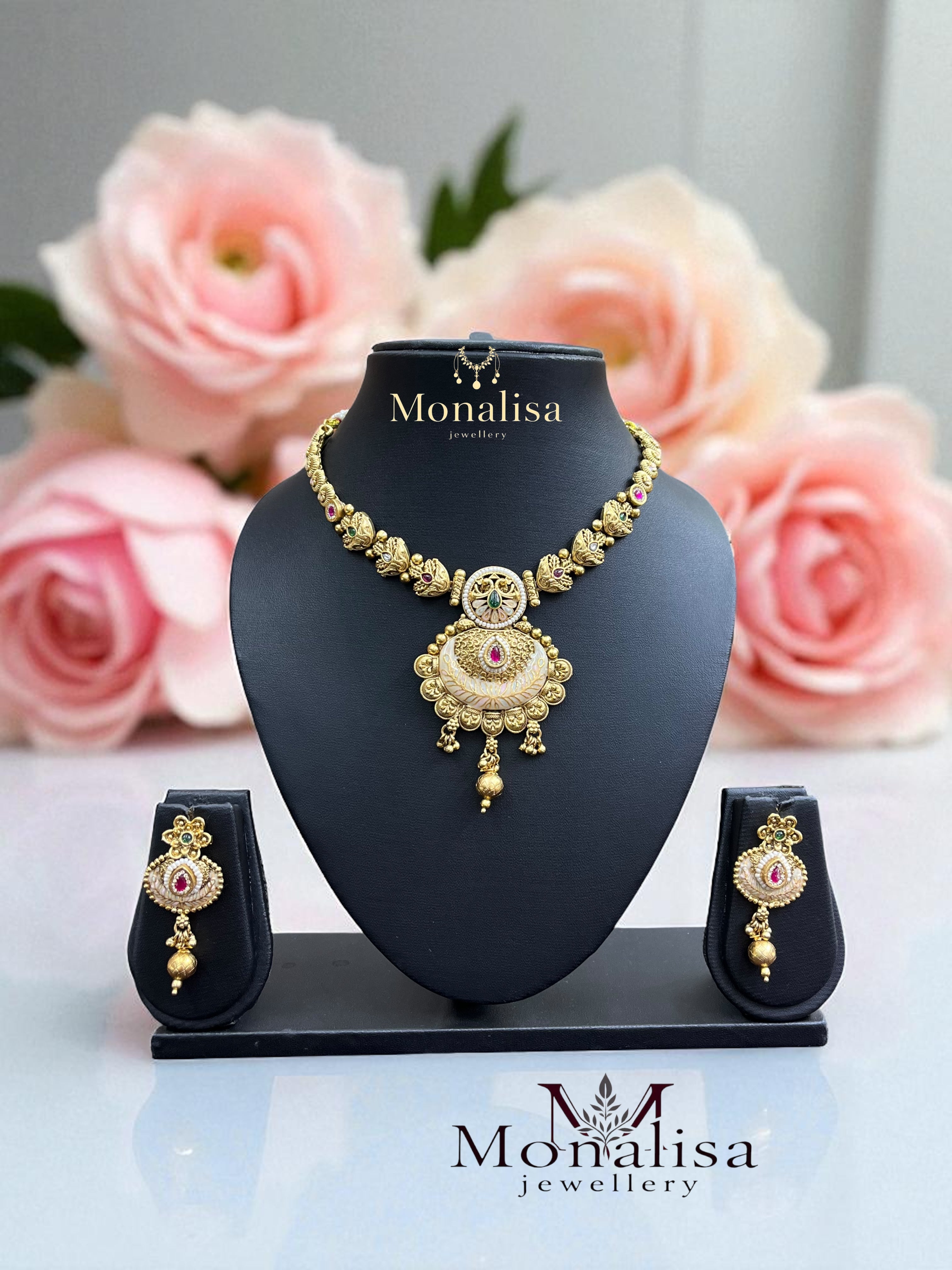 Kosika Antique Designer Necklace Set