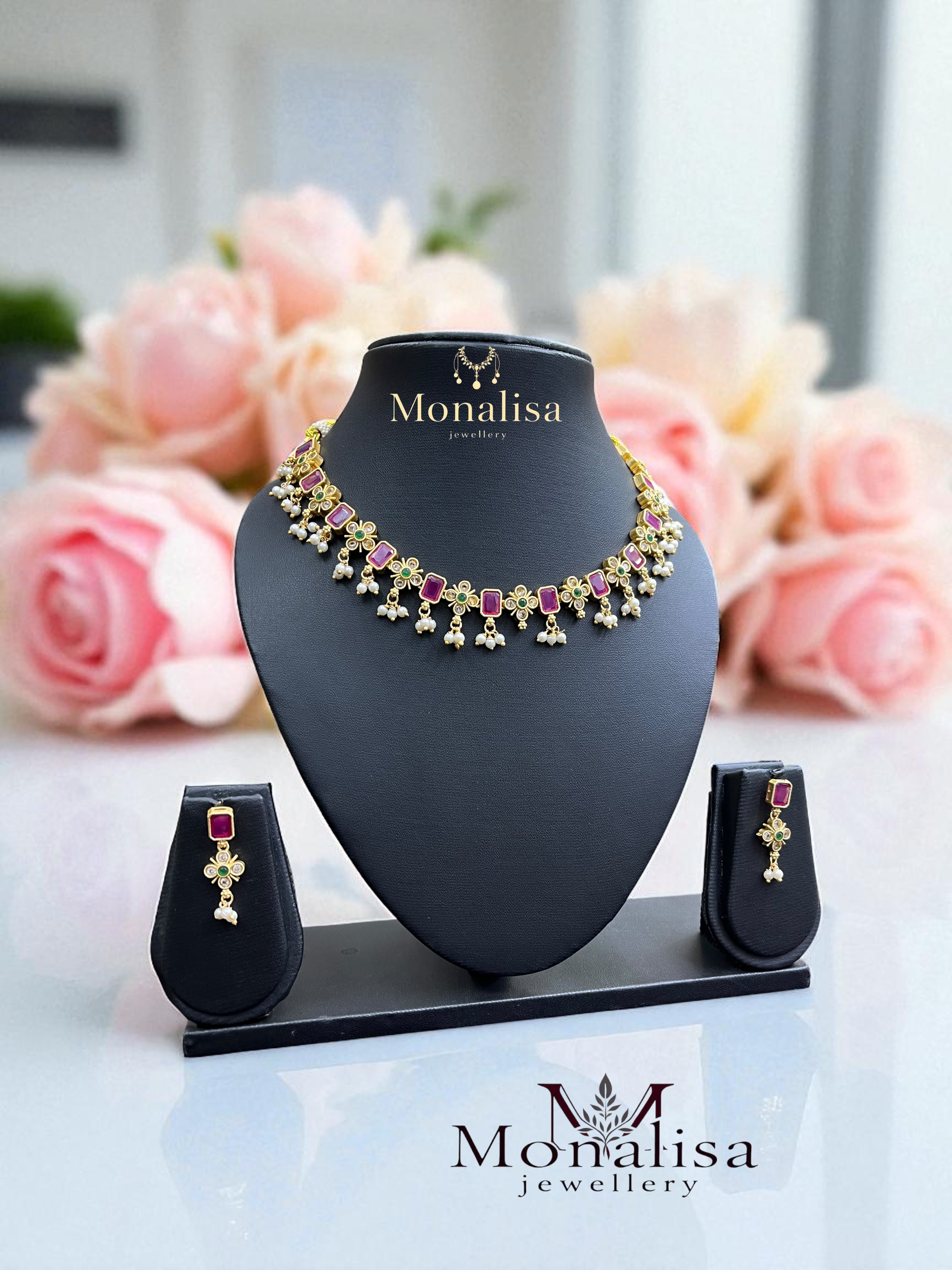 Mimansha Antique Designer Necklace Set