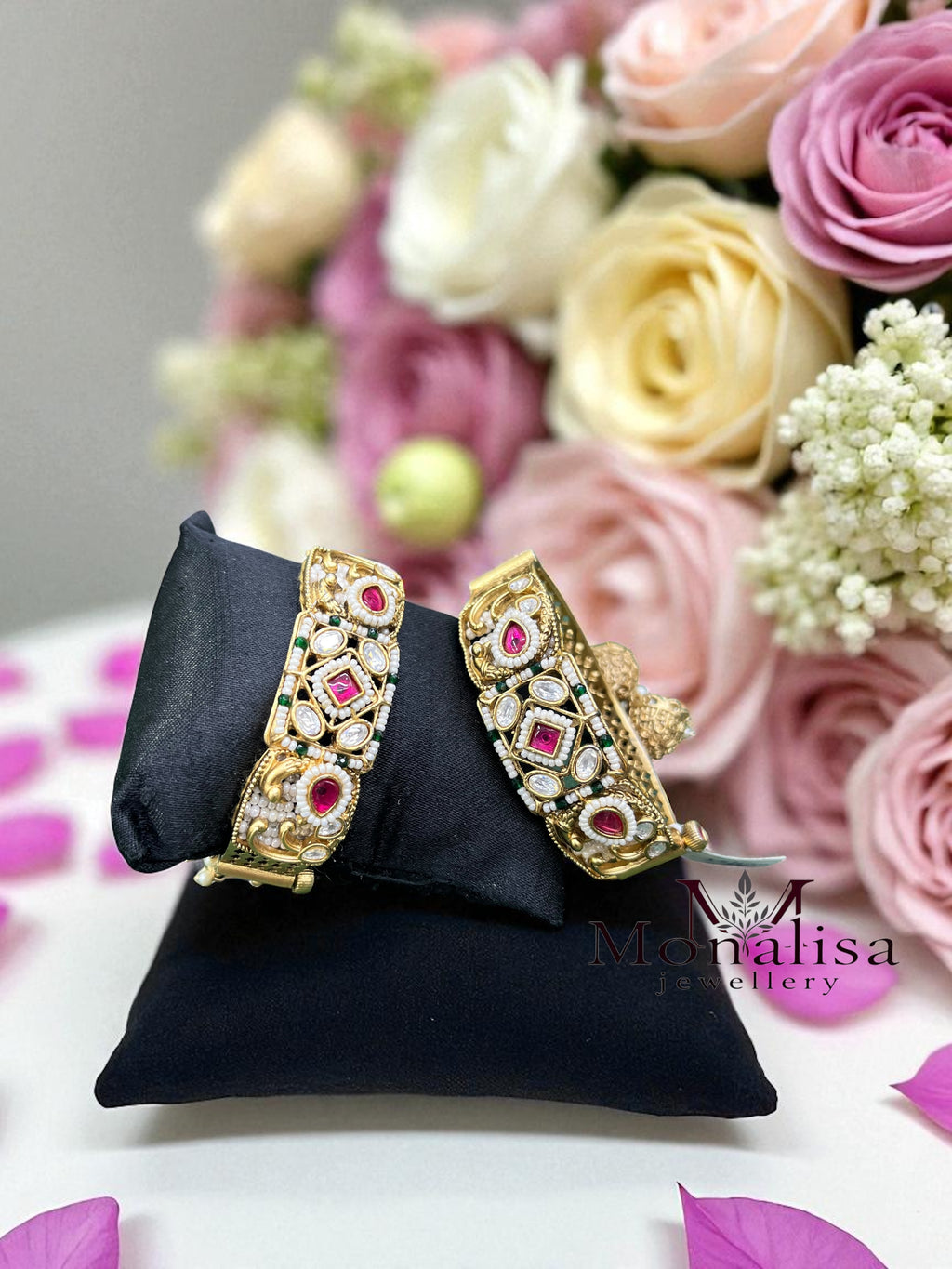 Neetu Jhumki Antique Designer Bangles