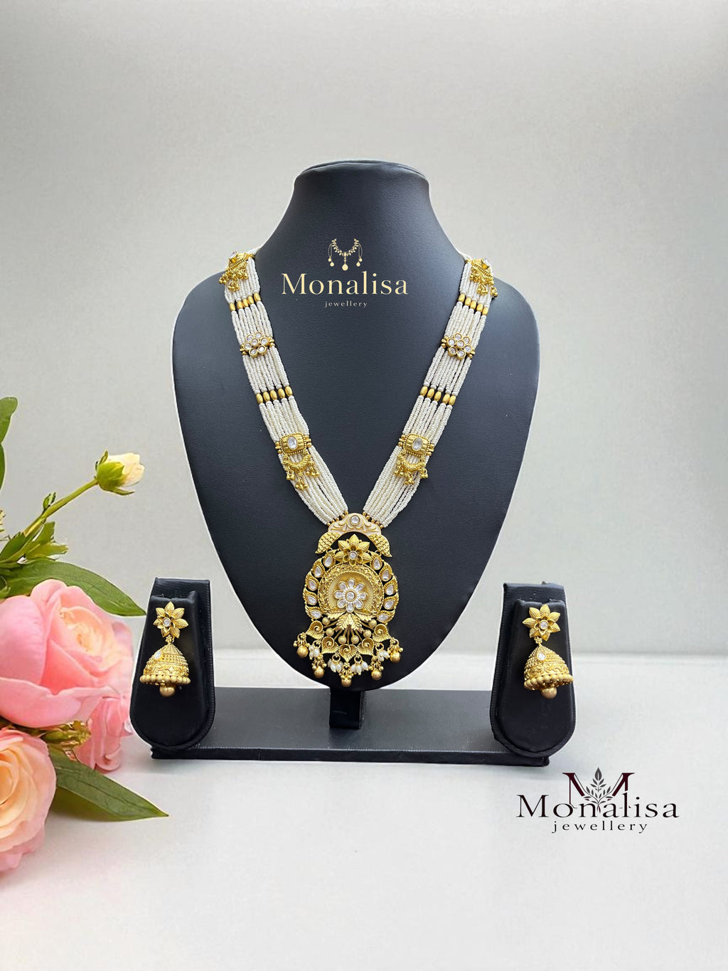 Pinakni Antique Designer Long Necklace