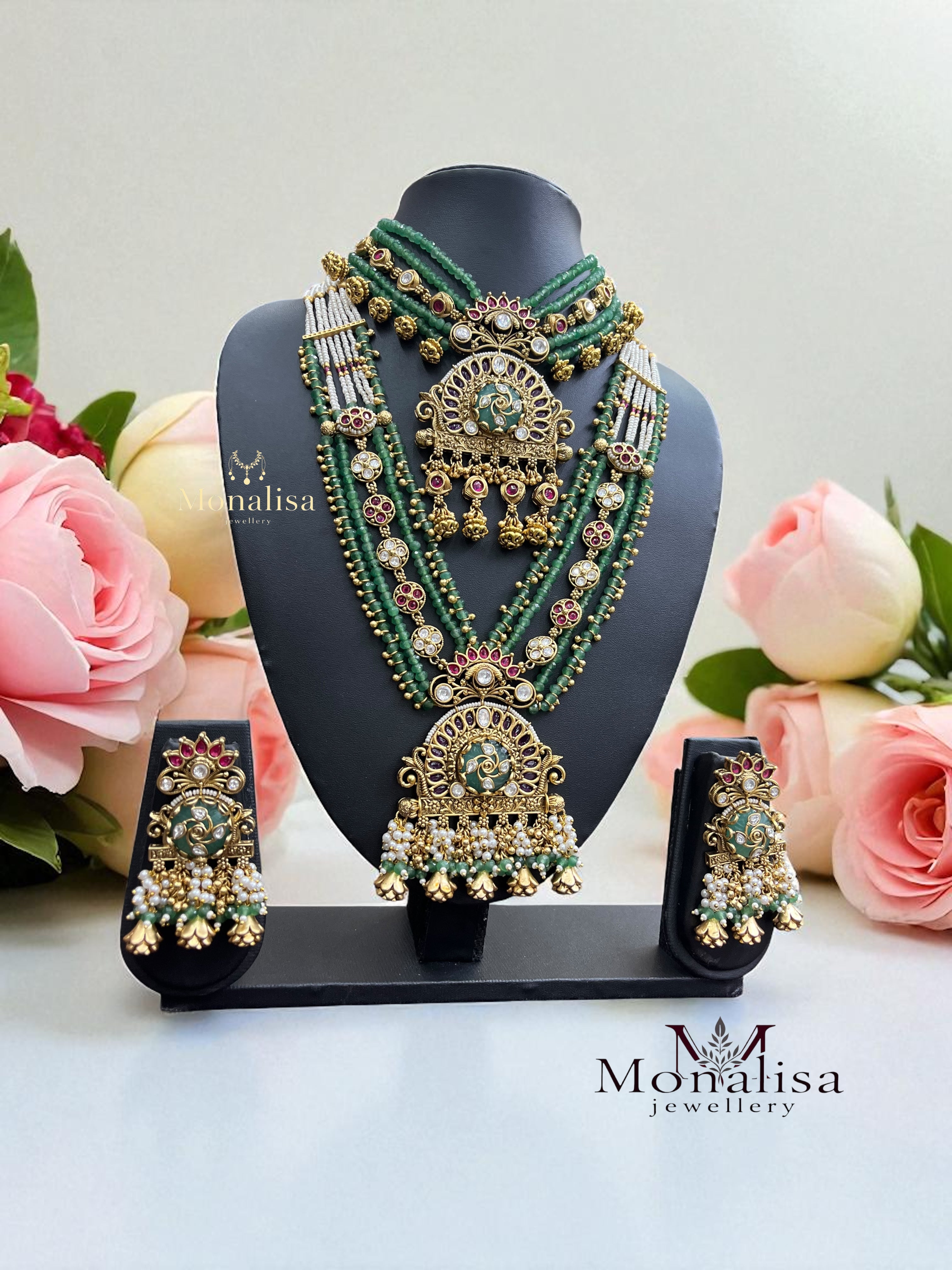 Riddhi siddhi Antique Designer Bridal set