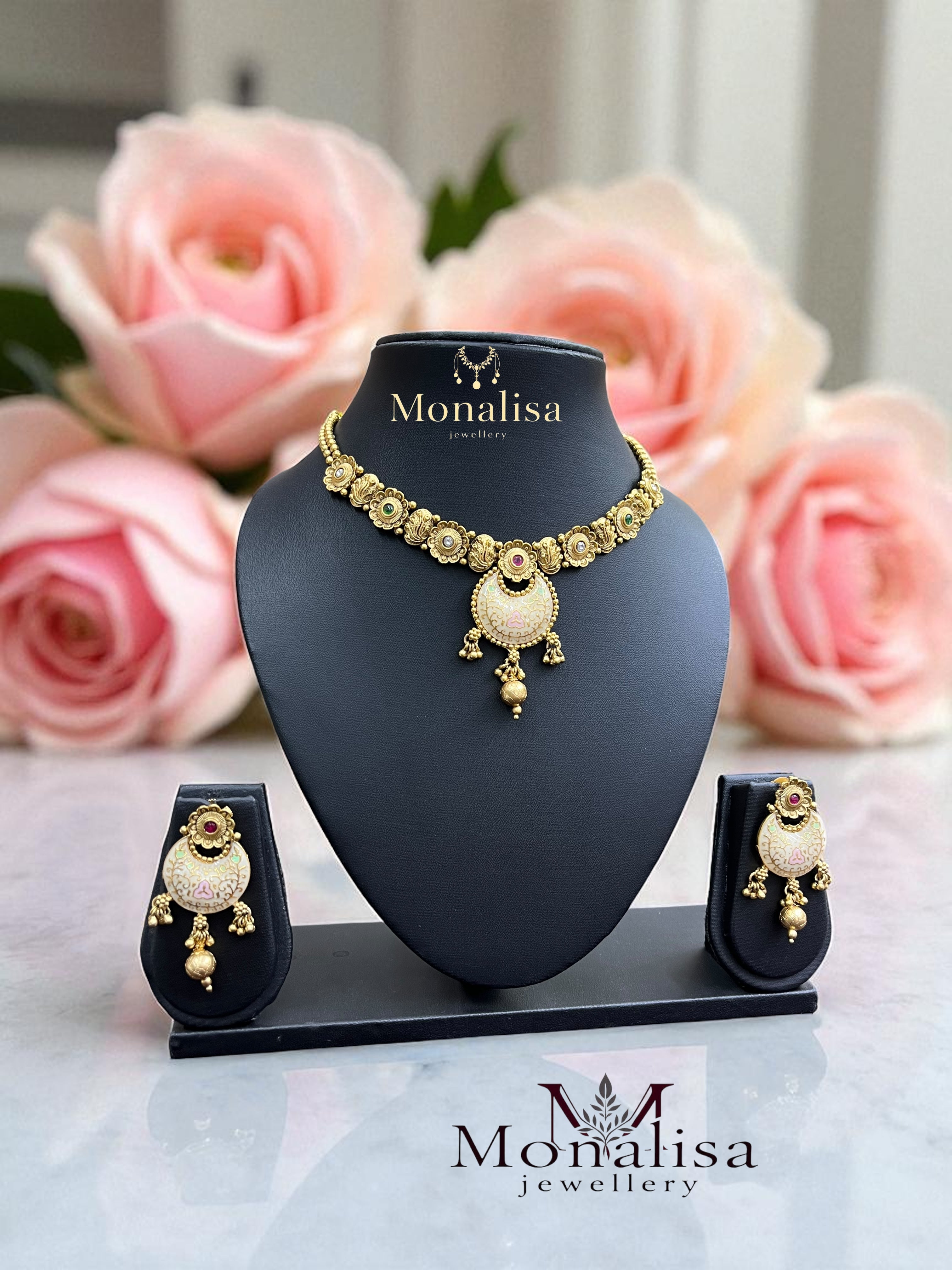 Karul Antique Designer Necklace Set