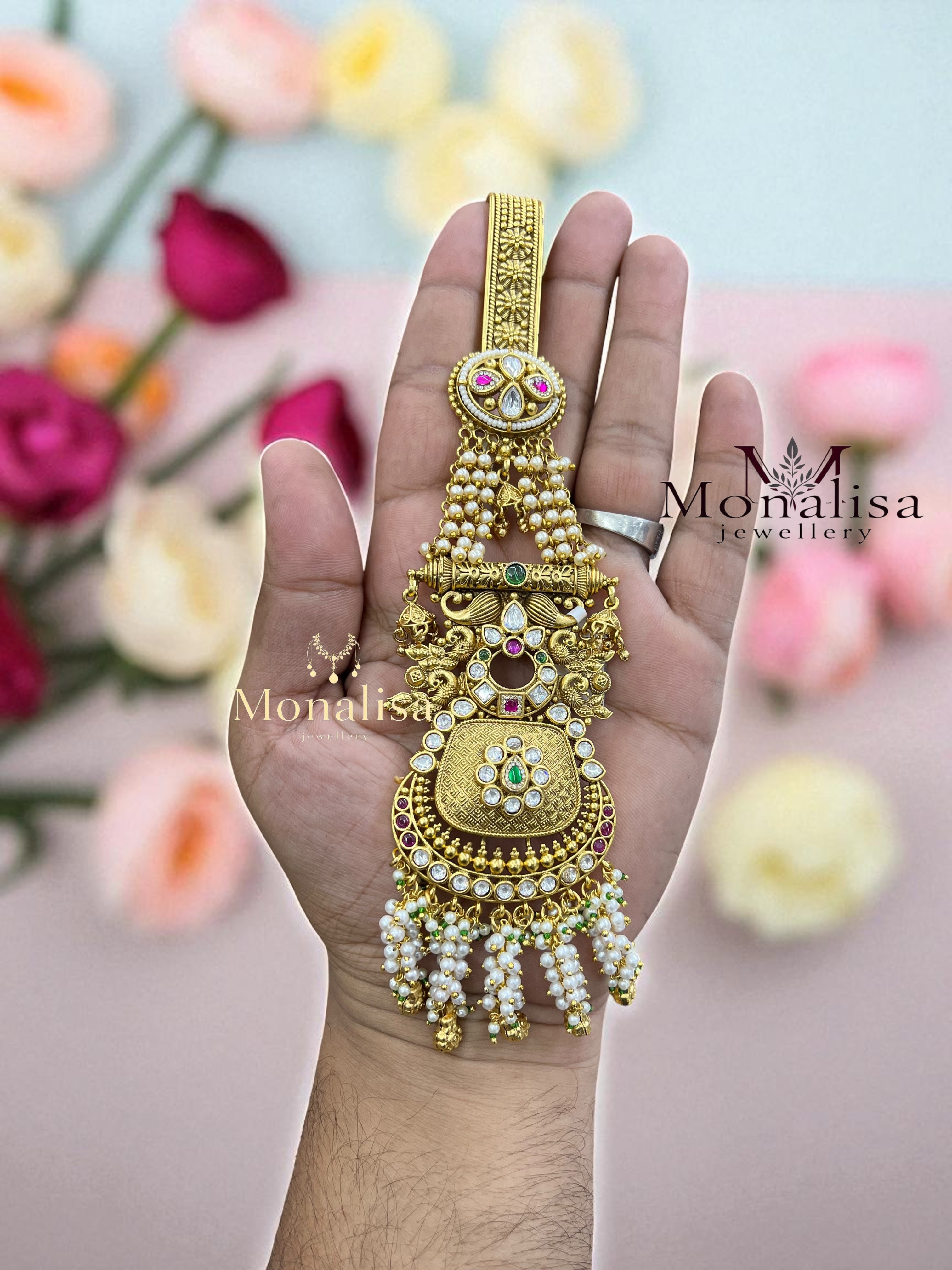 Aushah Antique Designer Challa