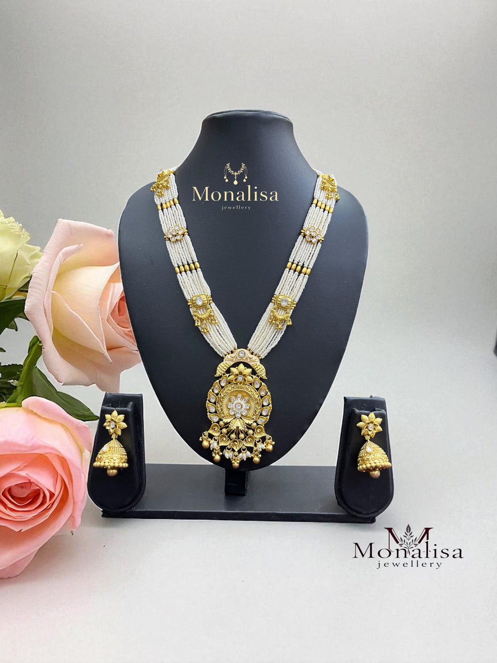 Pinakni Antique Designer Long Necklace