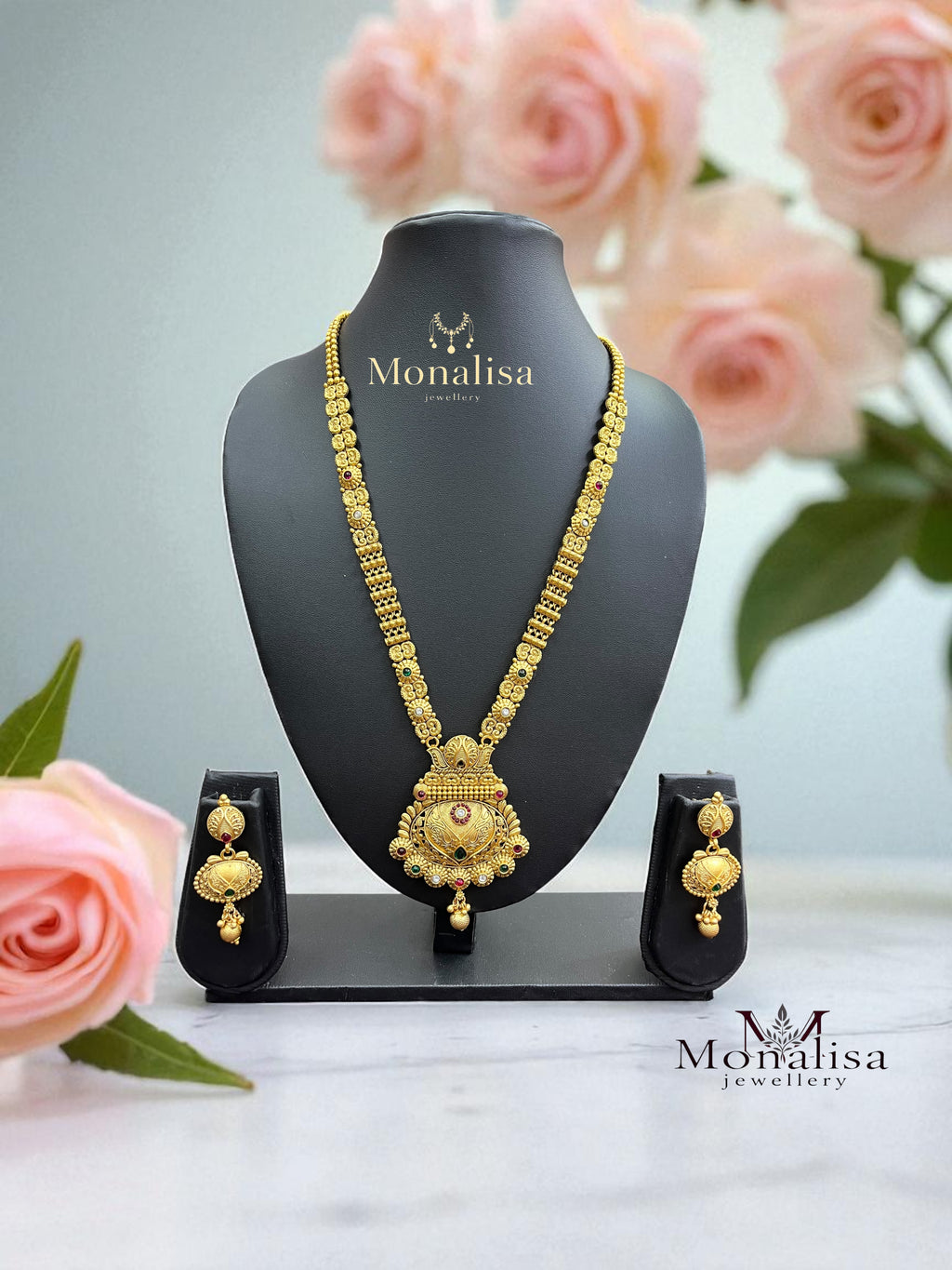 Atmika Antique Designer Long Necklace