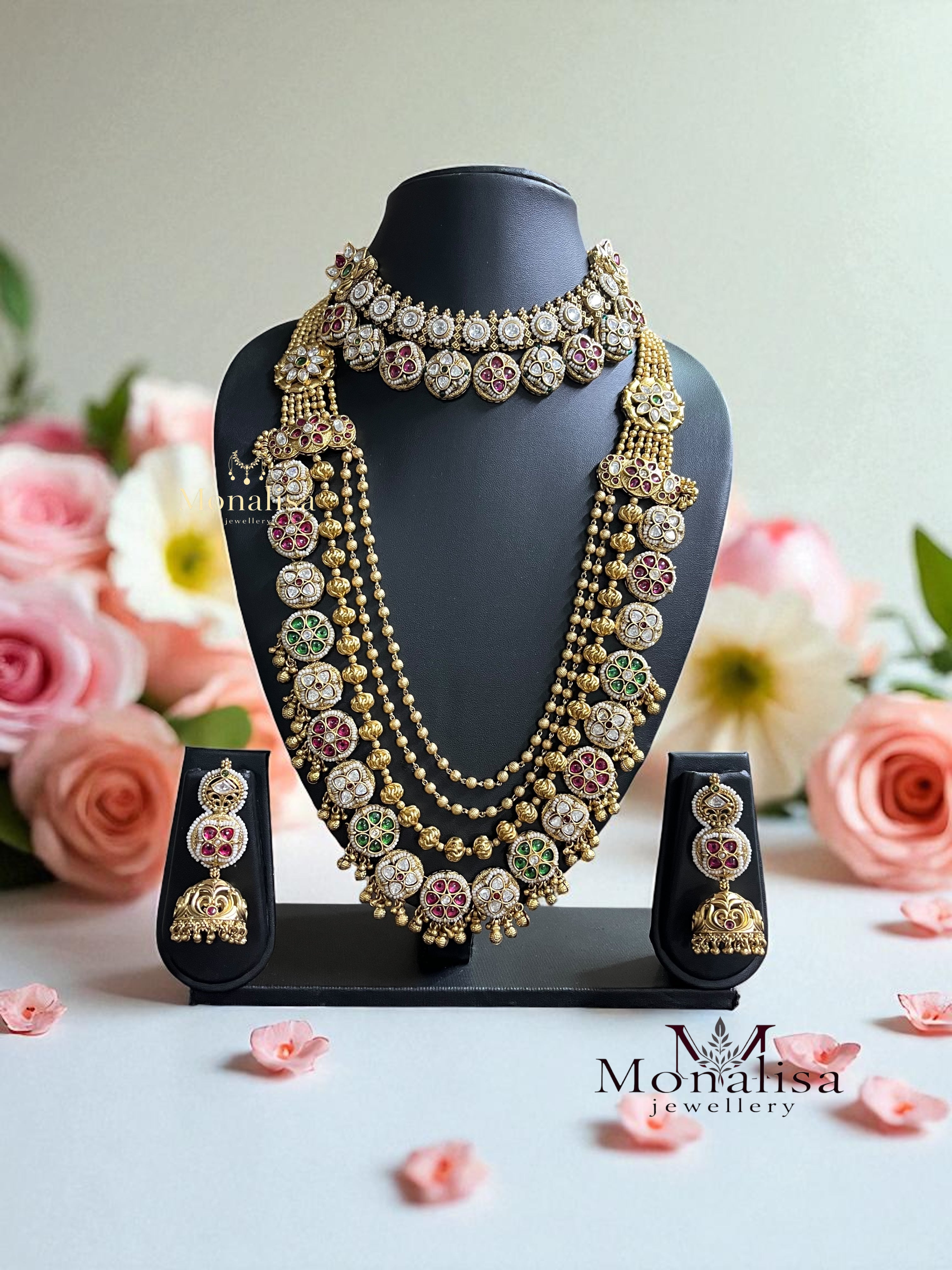 Pushpaa-2 Antique Designer Bridal set