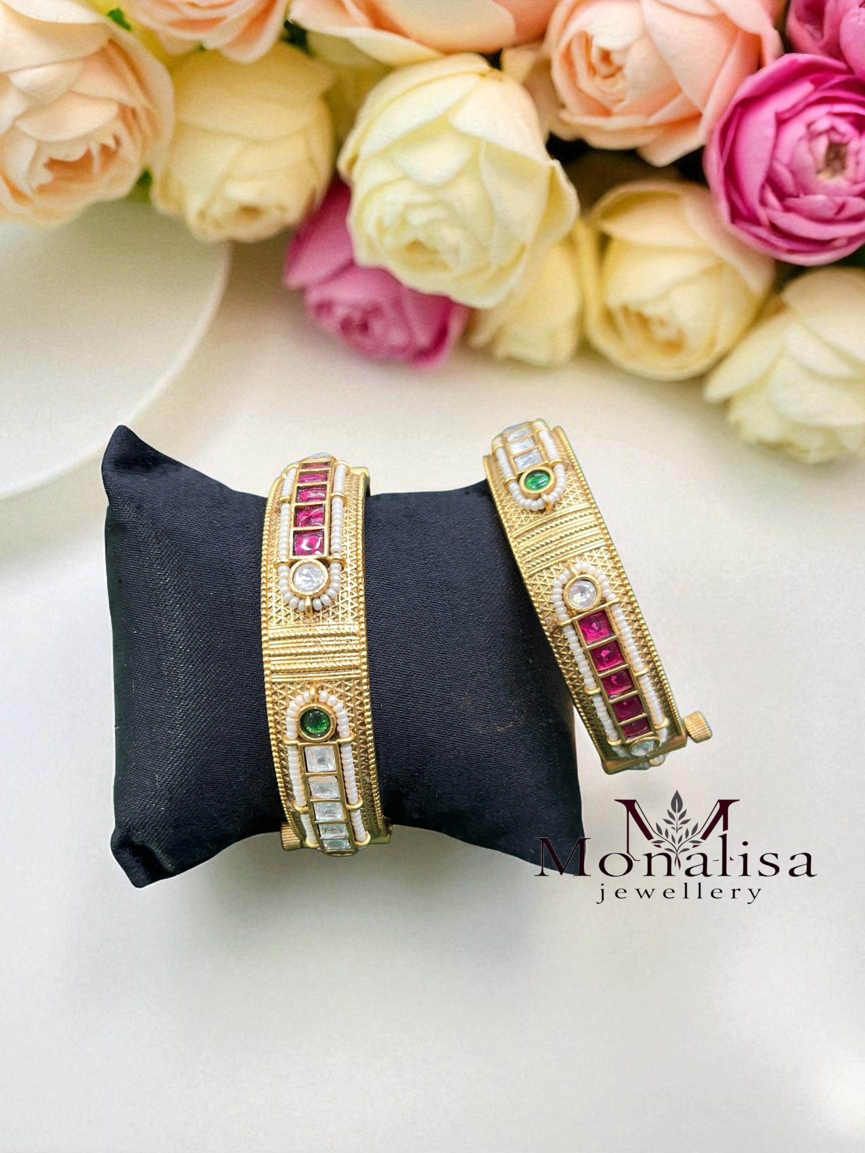 Lisha Antique Designer Bangles
