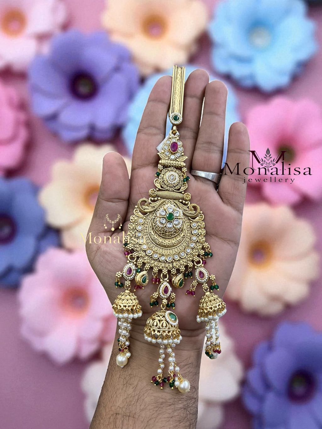 Abheera Antique Designer Challa