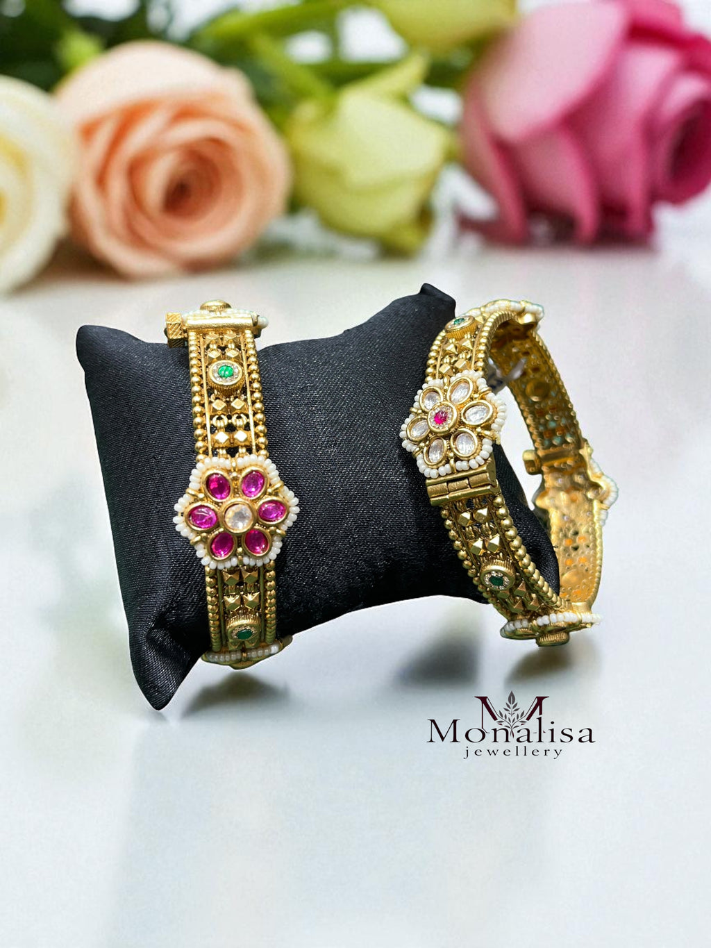 Bheravi Antique Designer Bangle