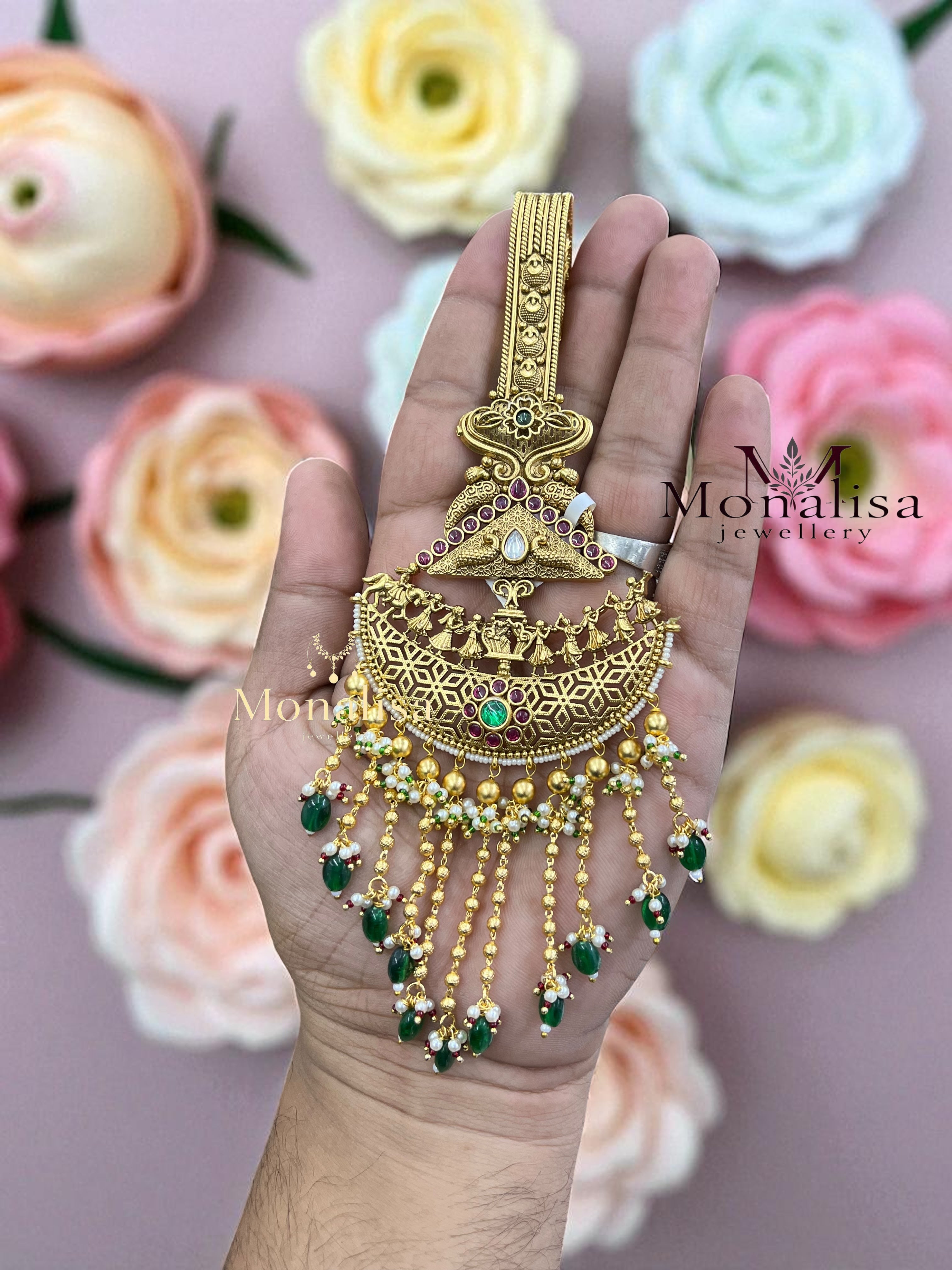 Palki Antique Designer Challa