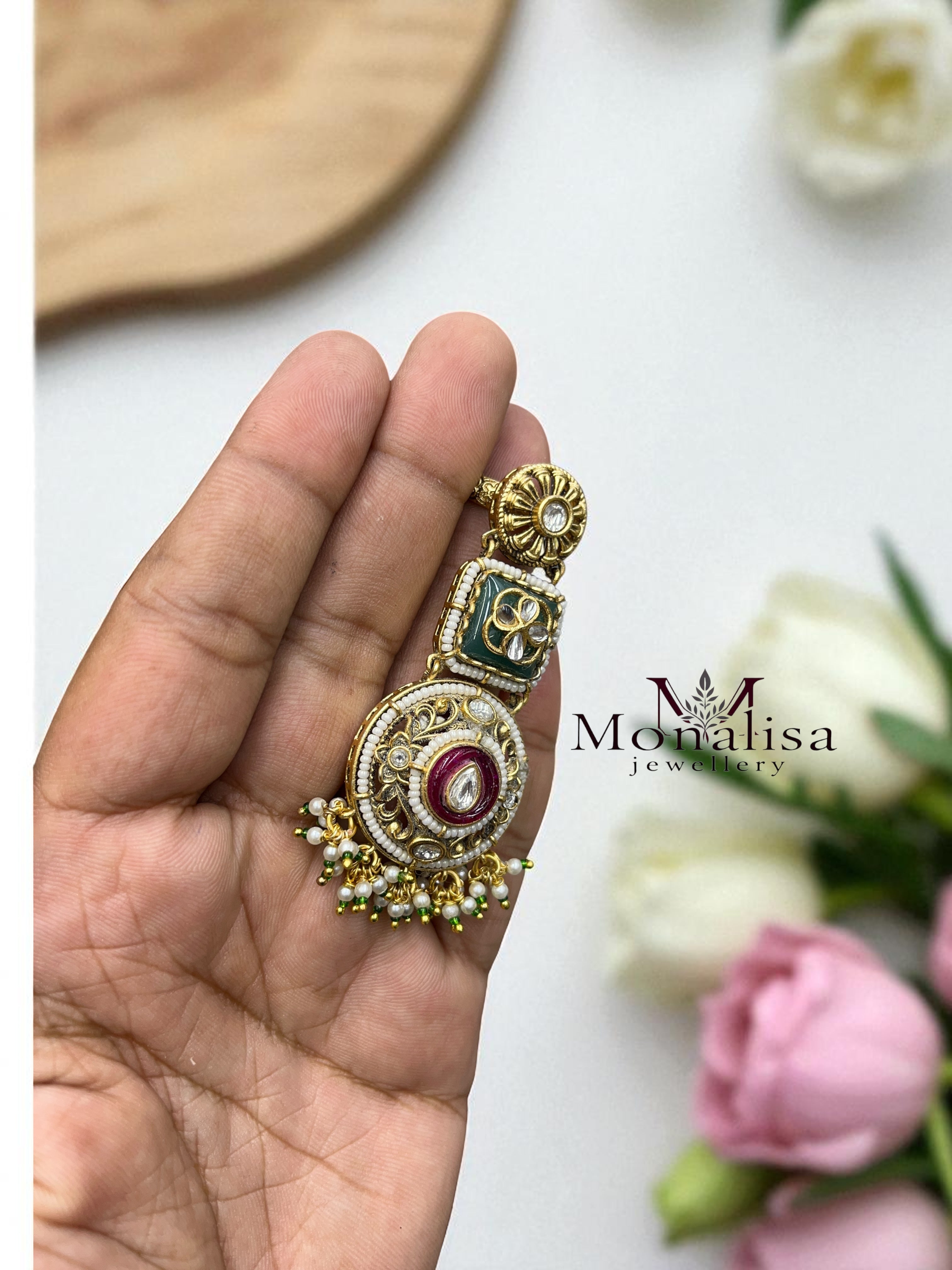 Manya Full Finger Designer Ring