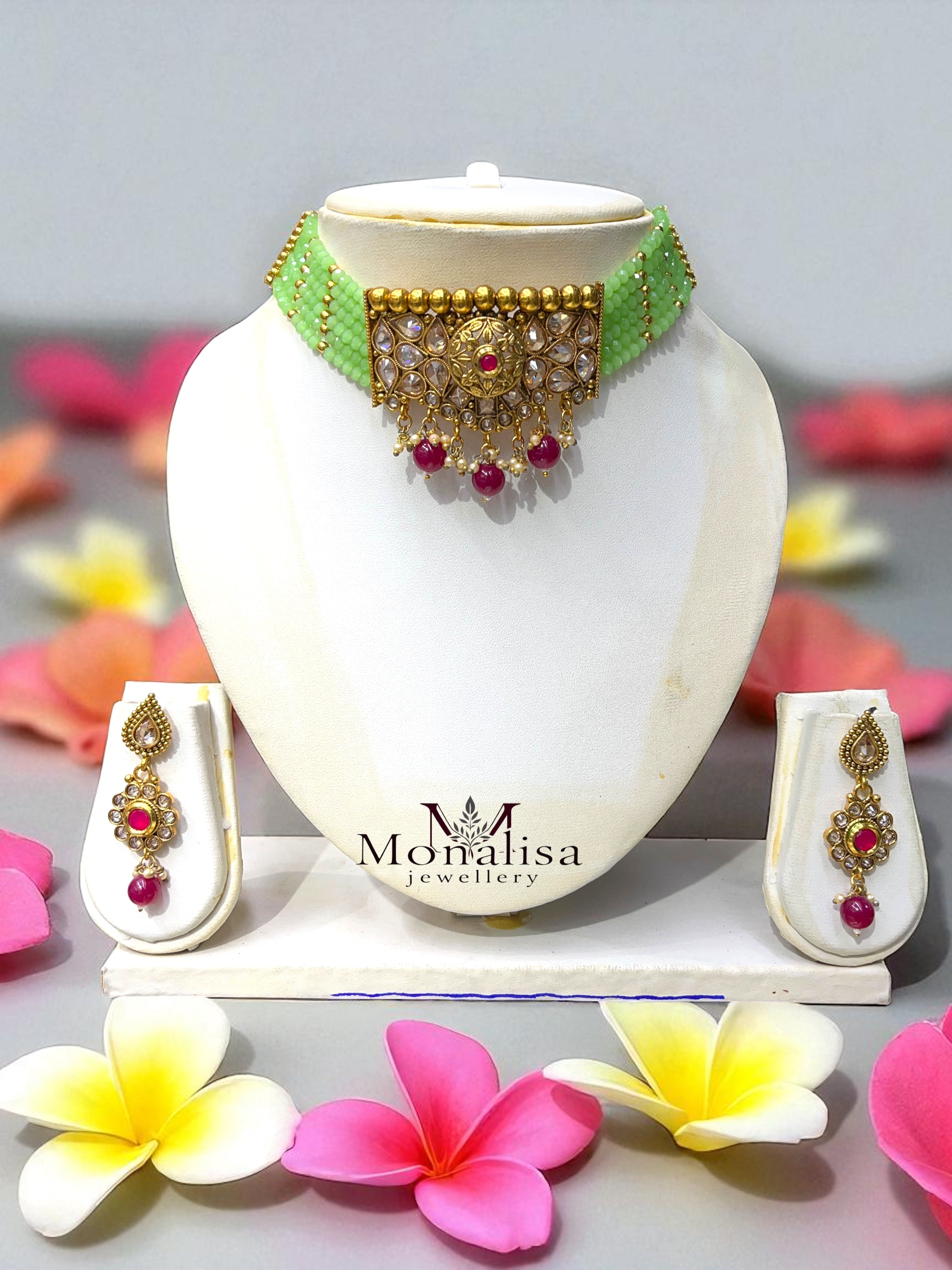 Savi Antique Designer choker Set