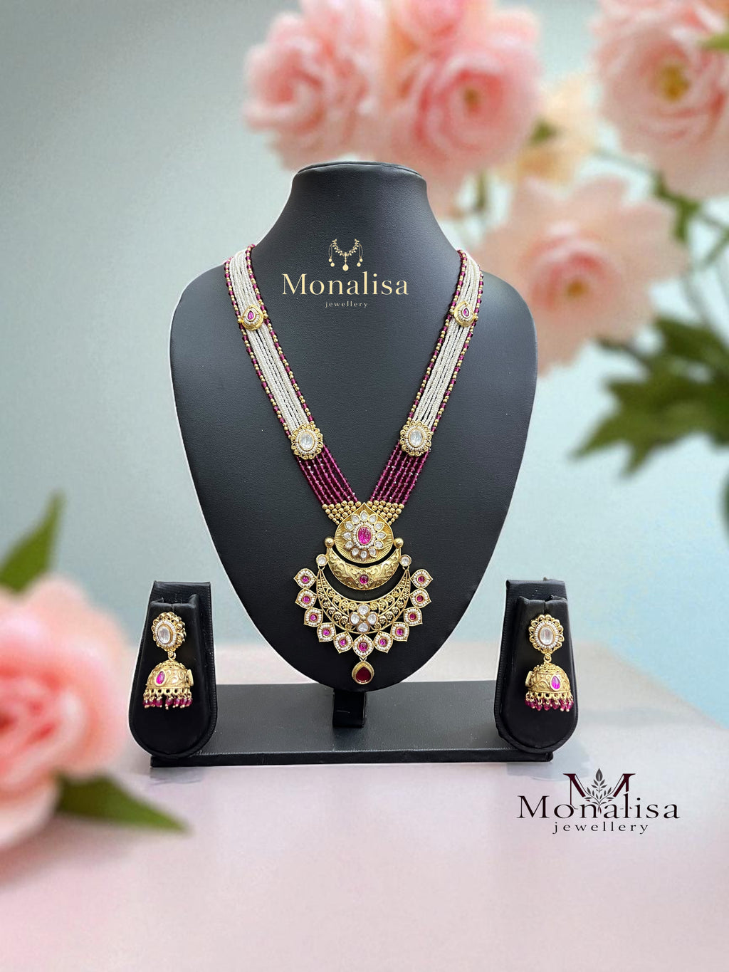 Suvitha Antique Designer Long Necklace